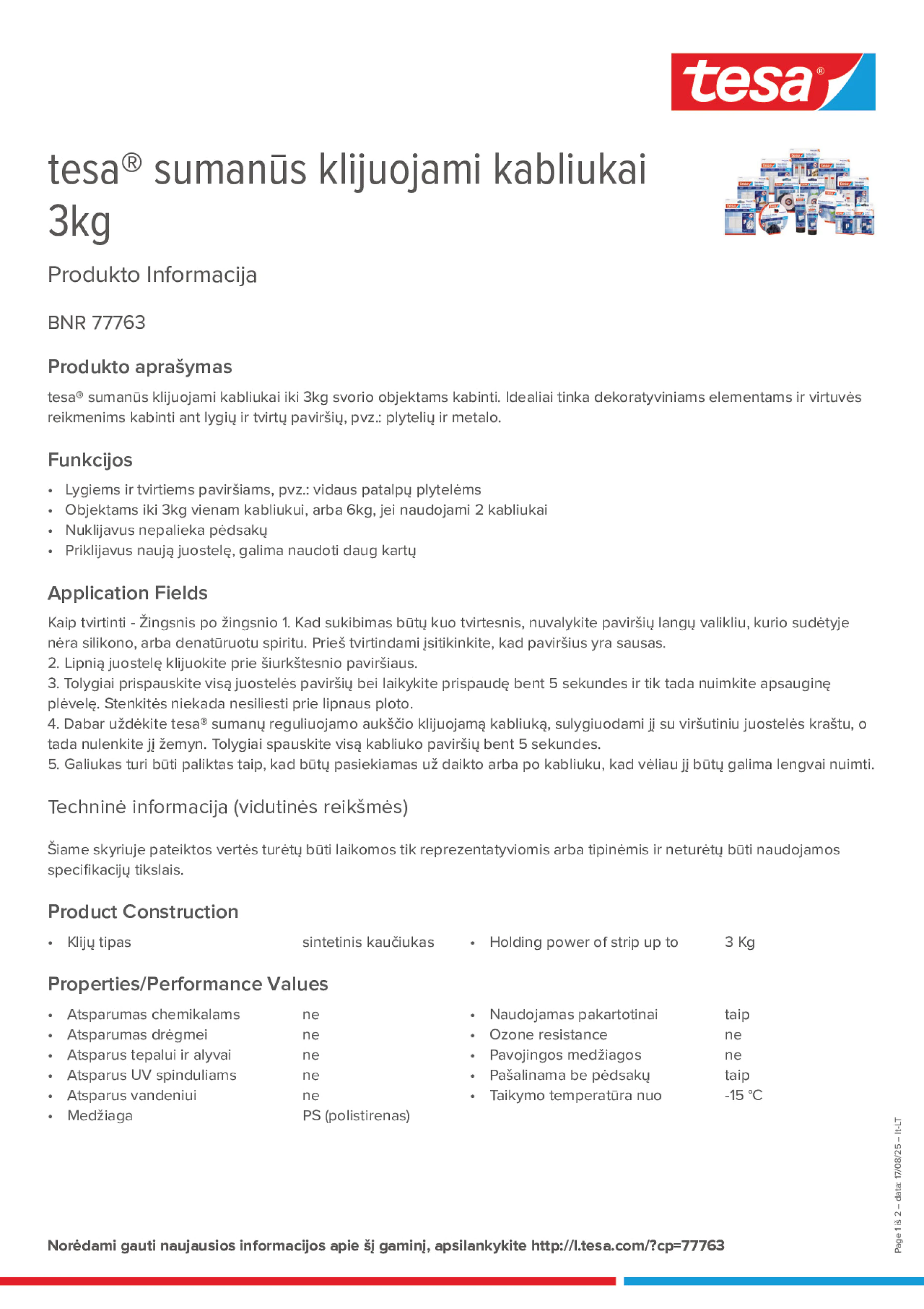 Product information_tesa® 77763_lt-LT