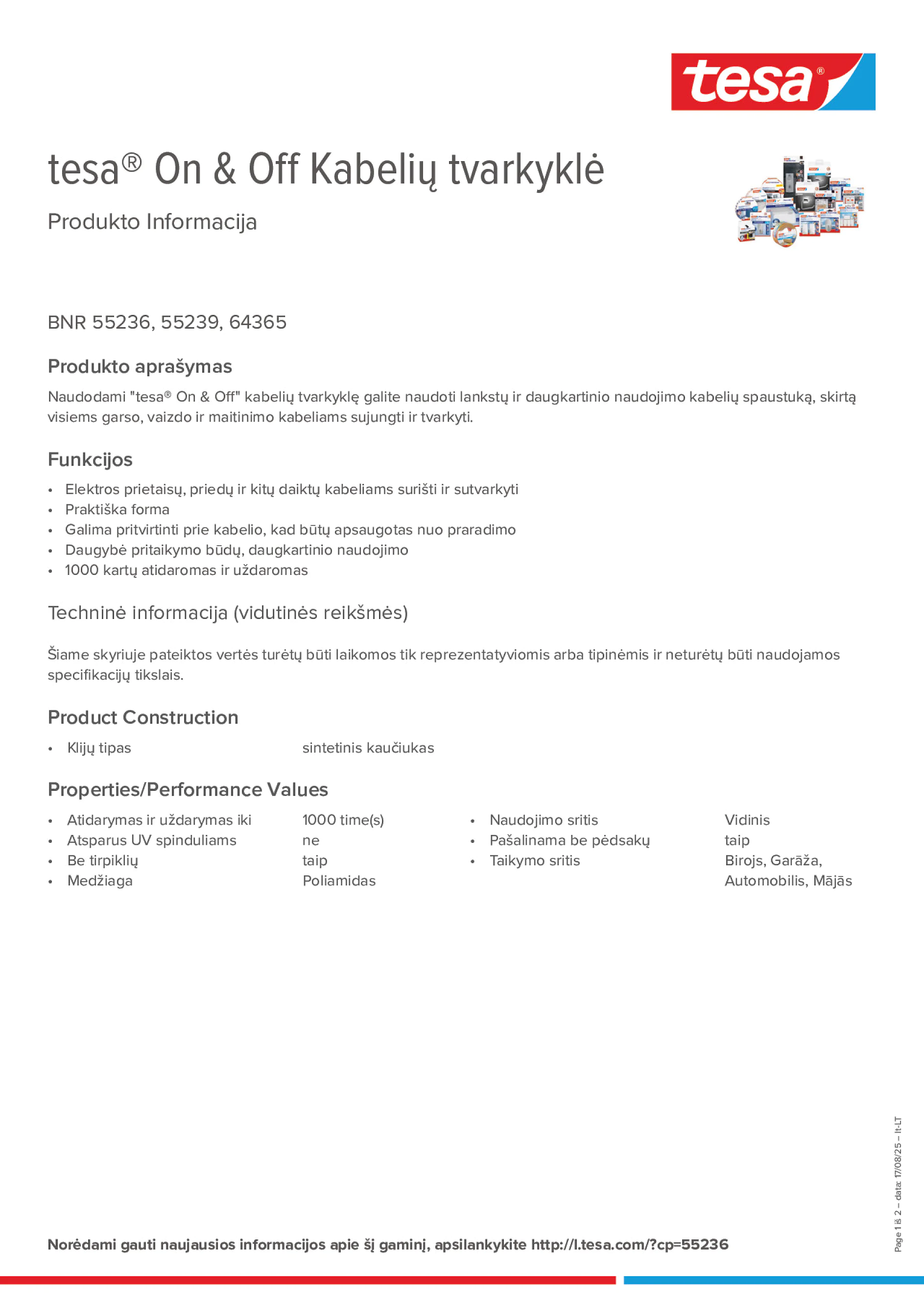 Product information_tesa® On & Off 55236_lt-LT
