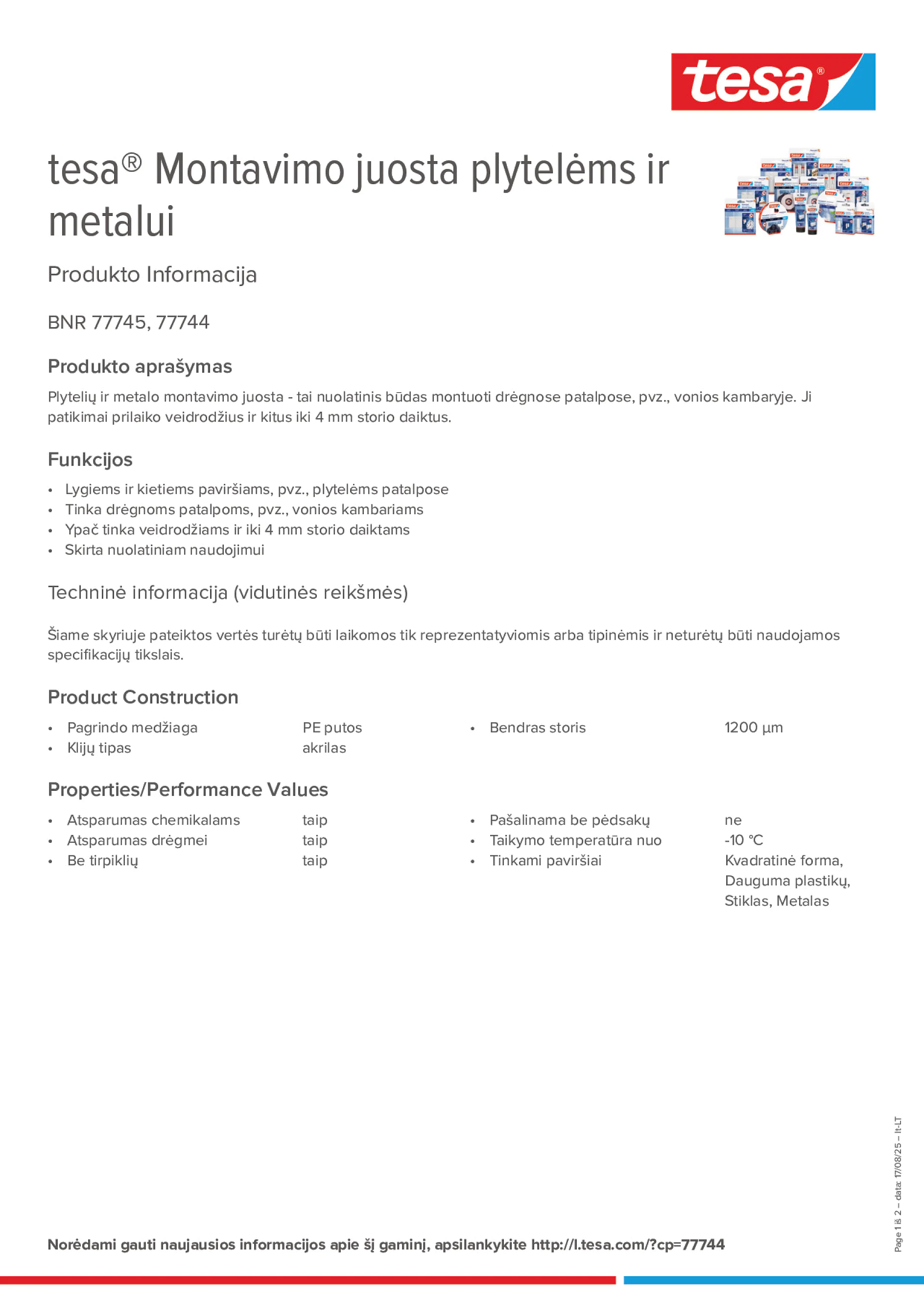 Product information_tesa® 77744_lt-LT