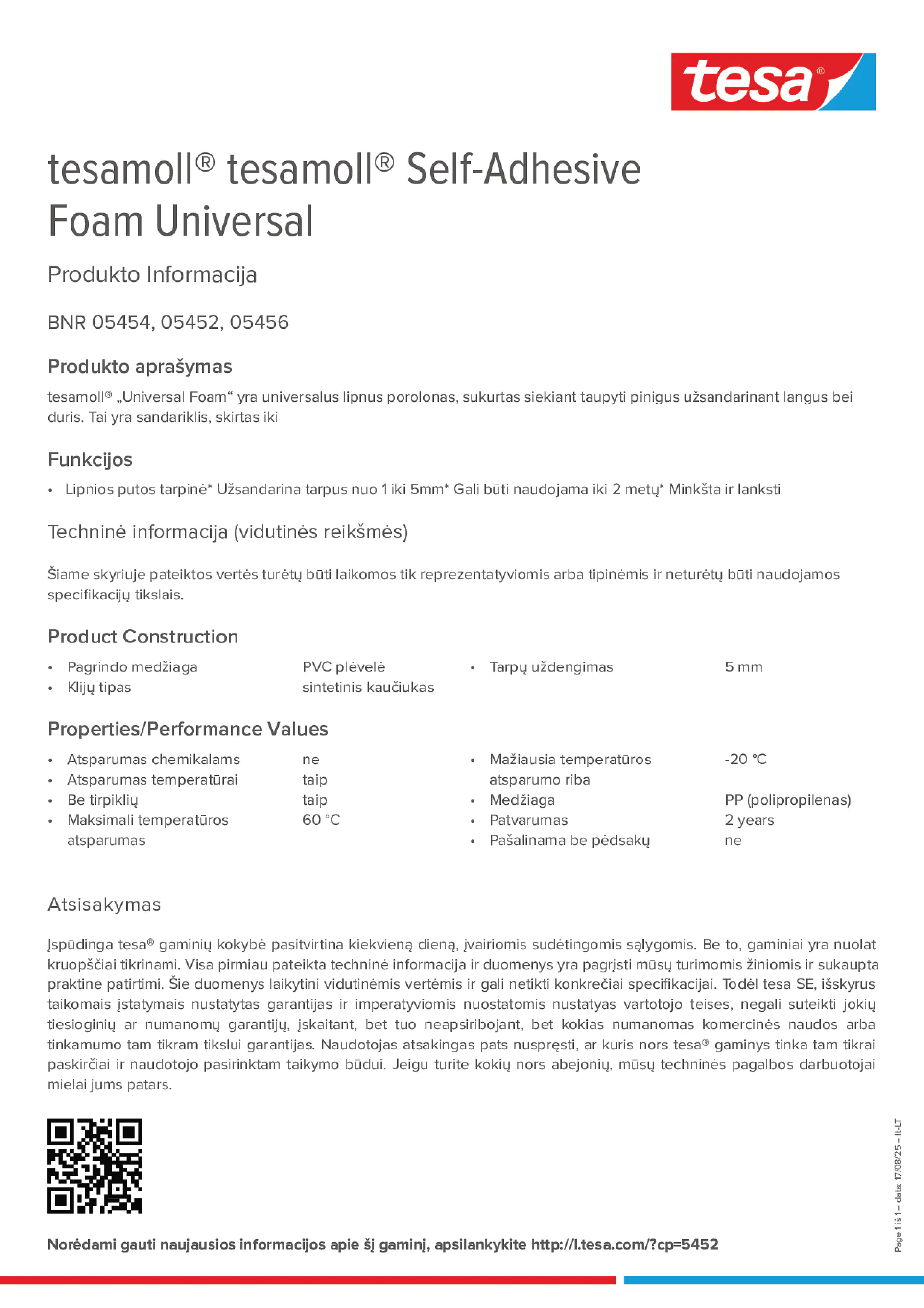 Product information_tesamoll® 55604_lt-LT