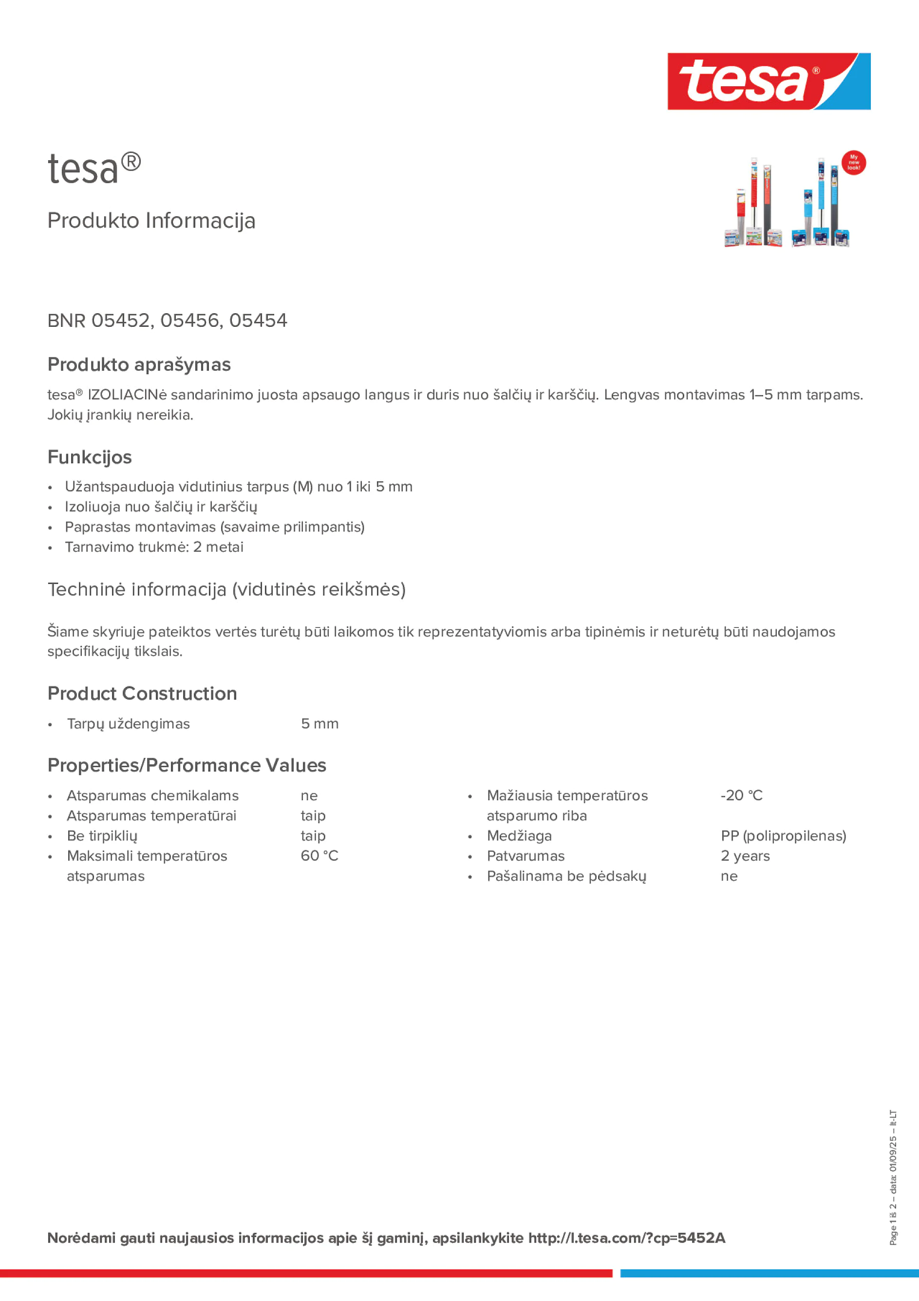 Product information_tesa® 05452_lt-LT
