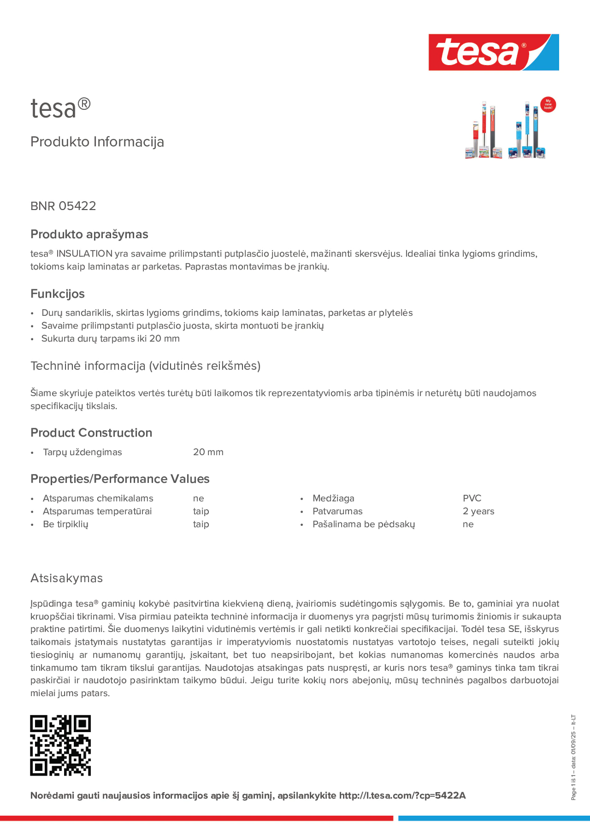 Product information_tesa® 05422_lt-LT