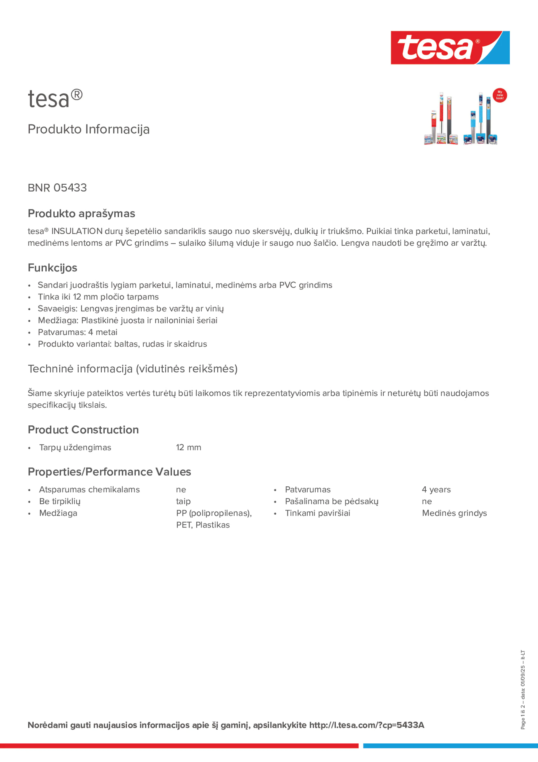 Product information_tesa® 05433_lt-LT