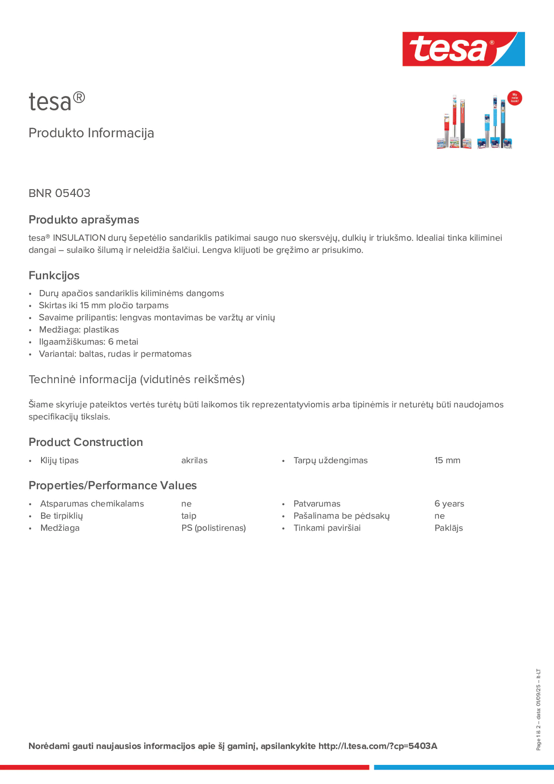 Product information_tesa® 05403_lt-LT