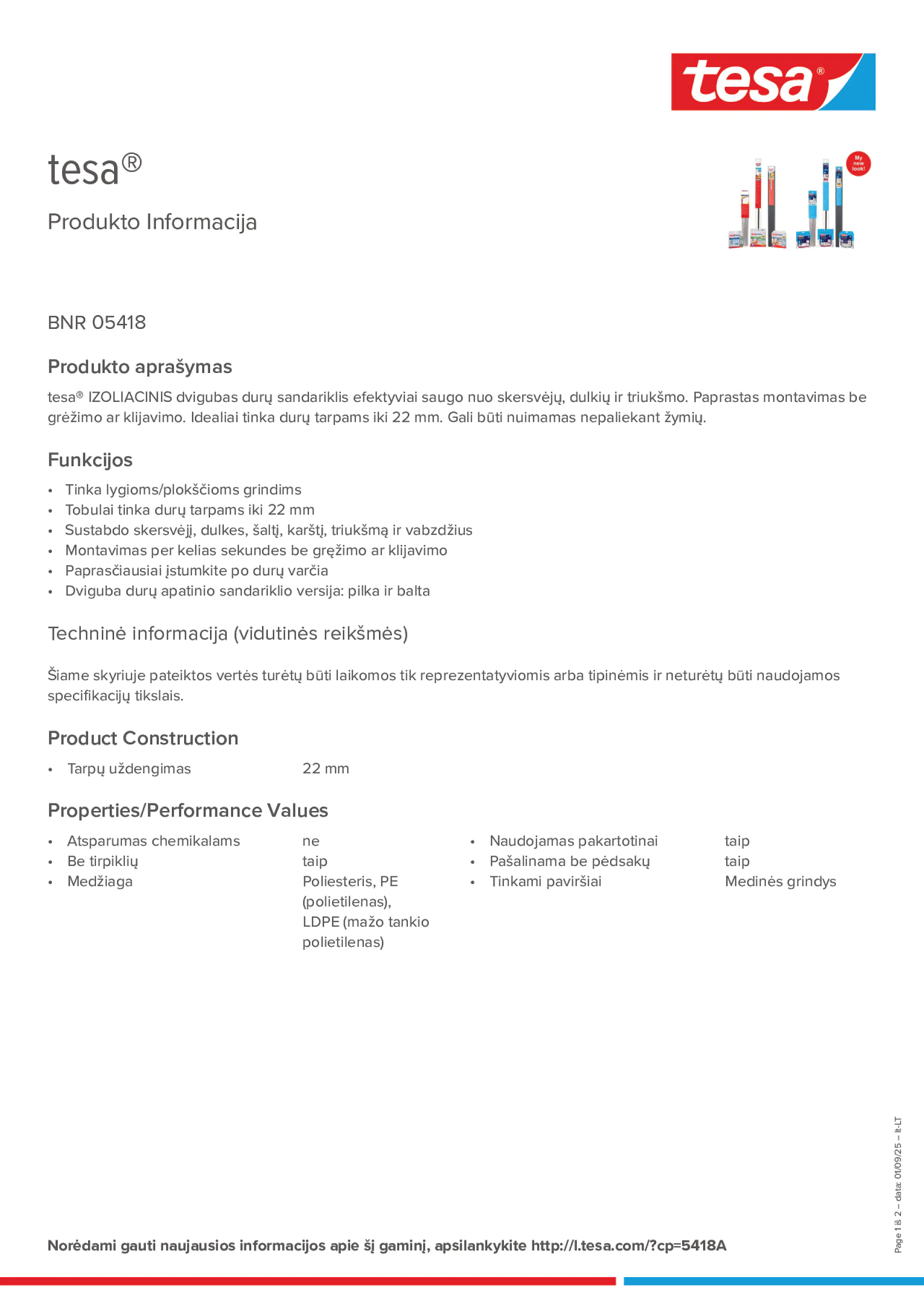 Product information_tesa® 05418_lt-LT