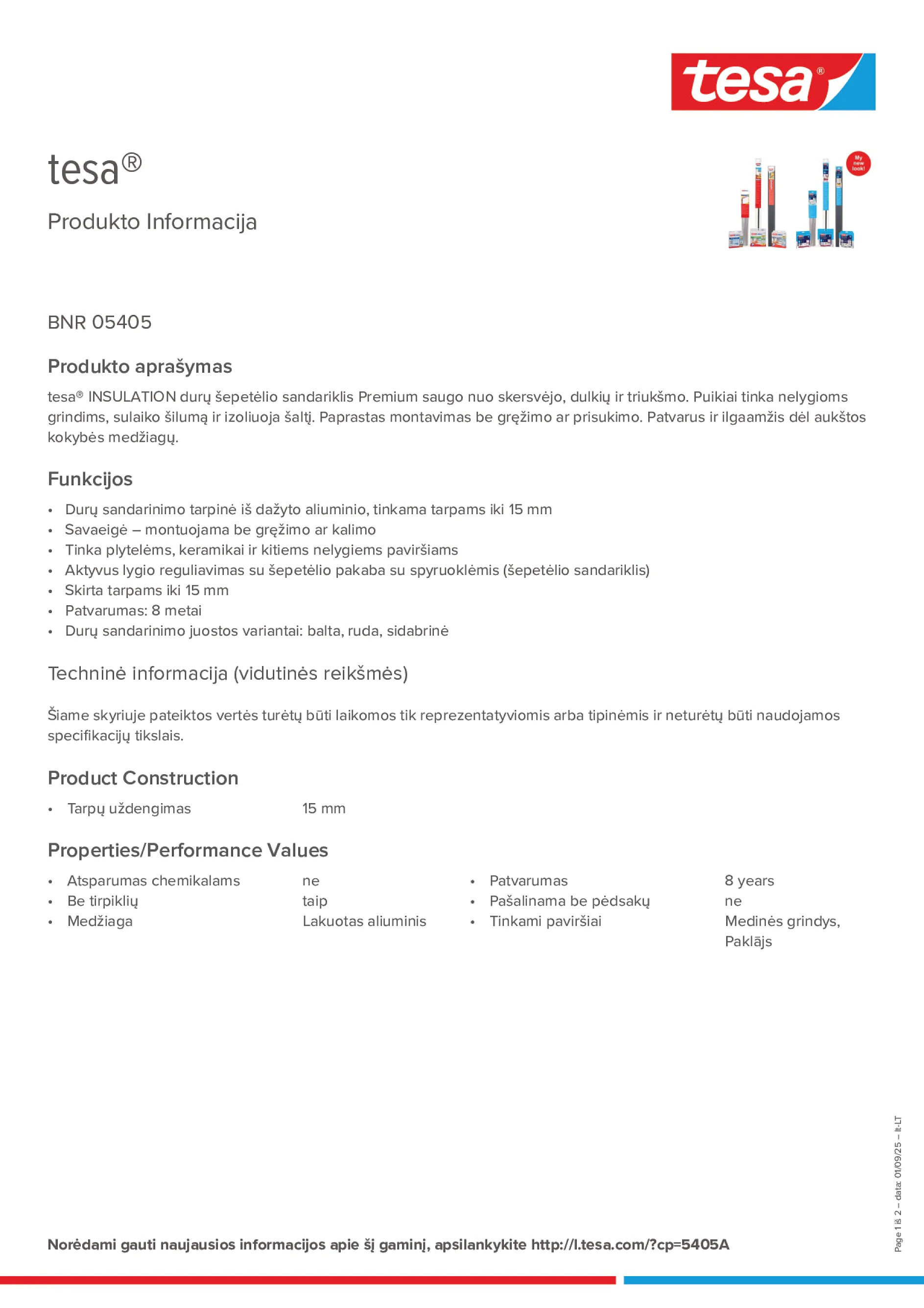Product information_tesa® 05405_lt-LT