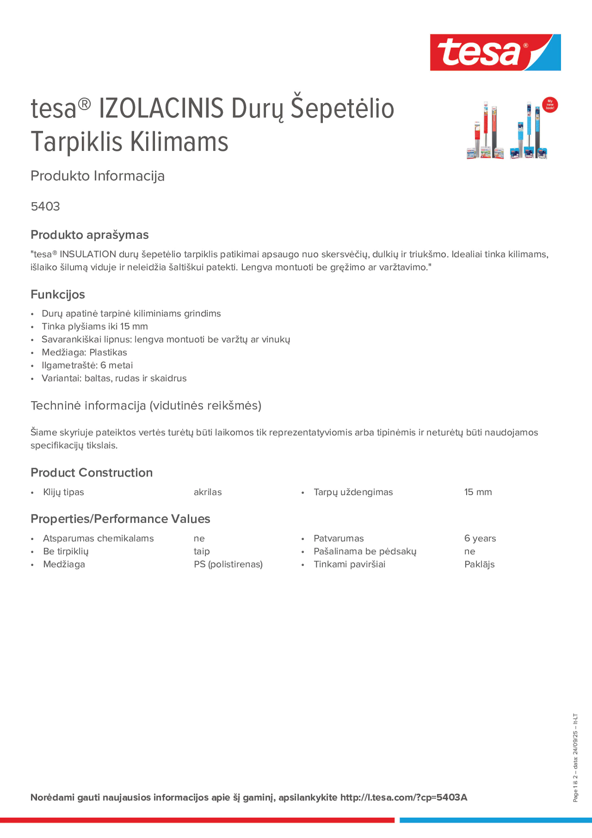 Product information_tesa® 05403_lt-LT