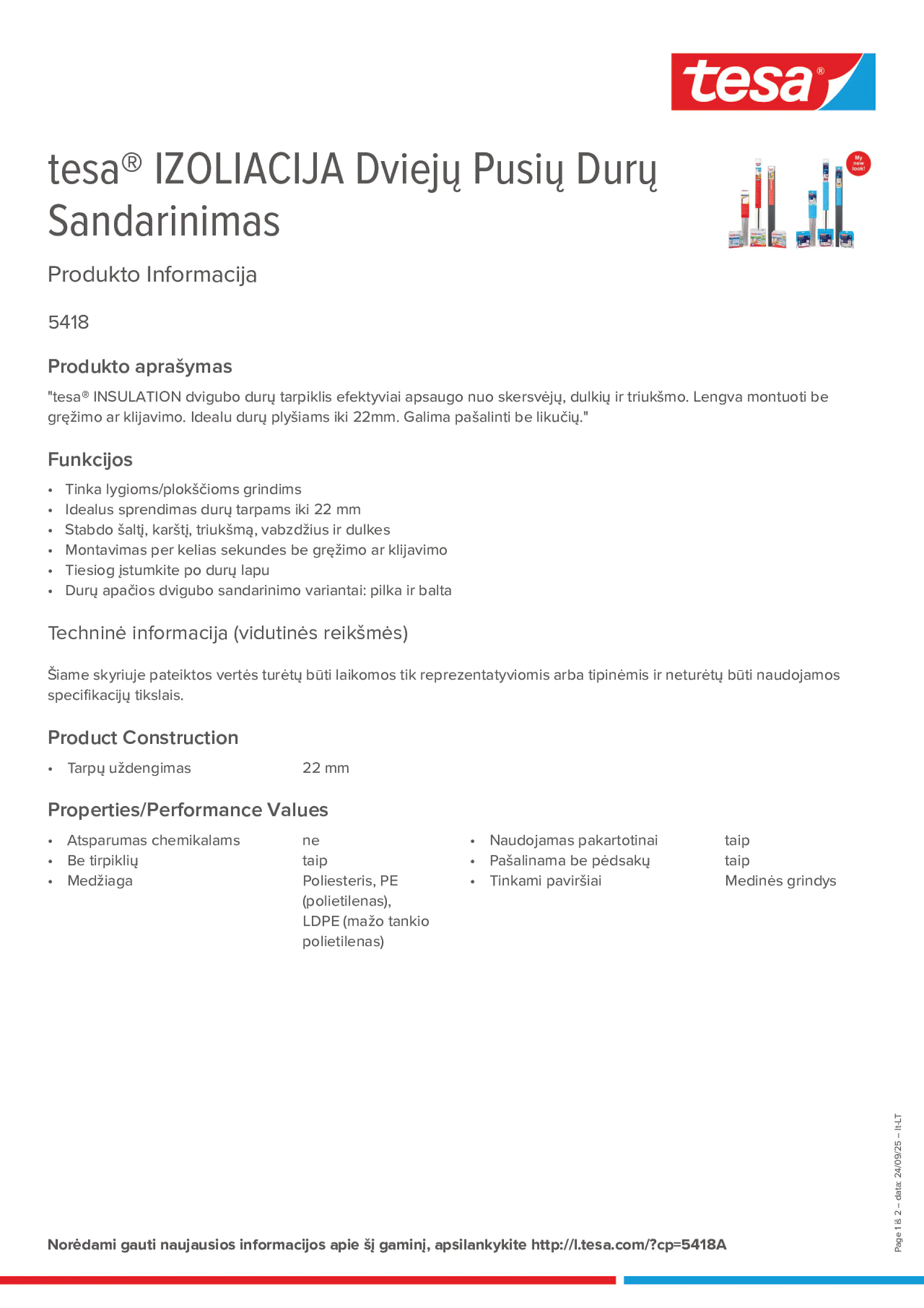Product information_tesa® 05418_lt-LT