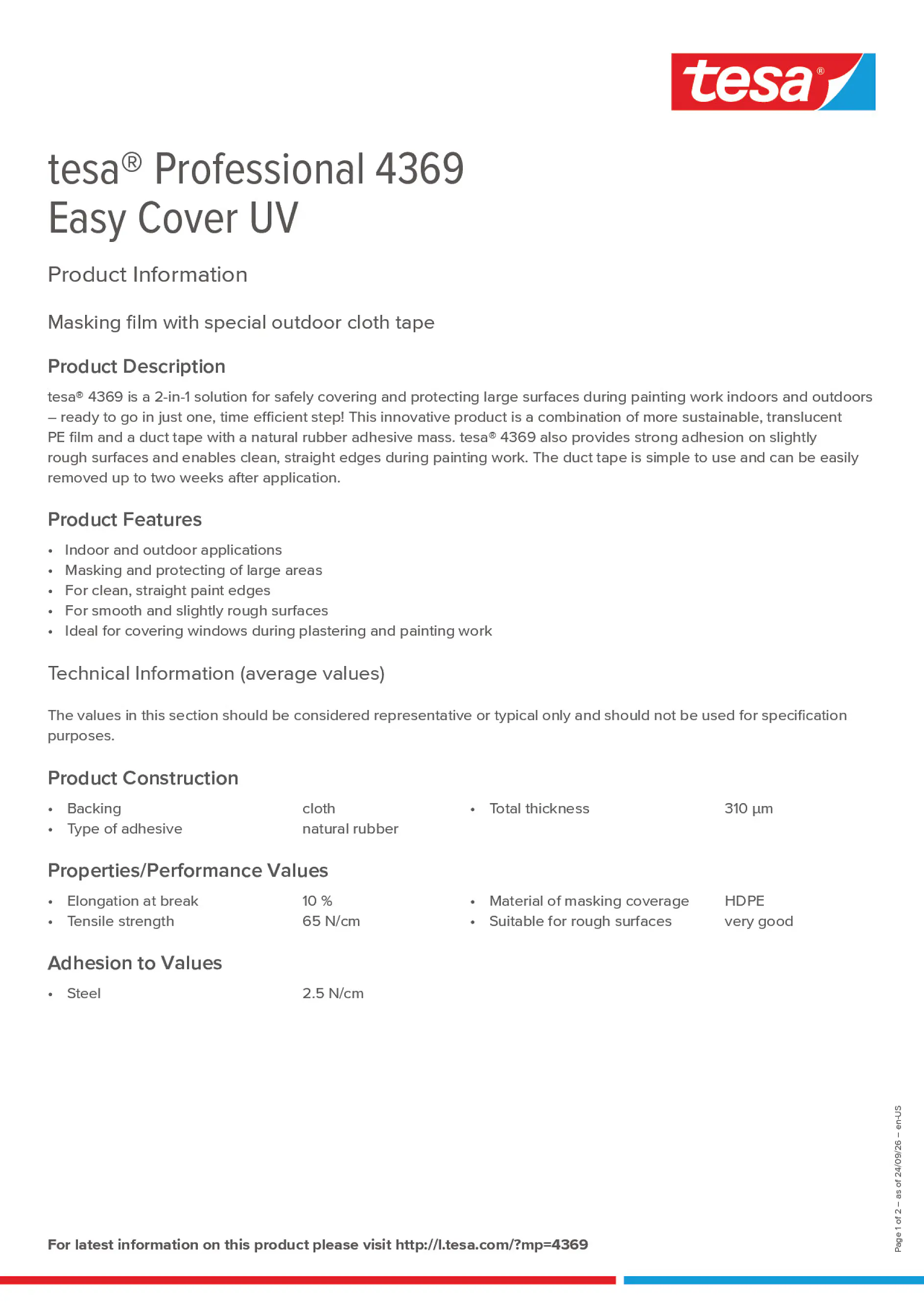 Product information_tesa® Professional 04369_en