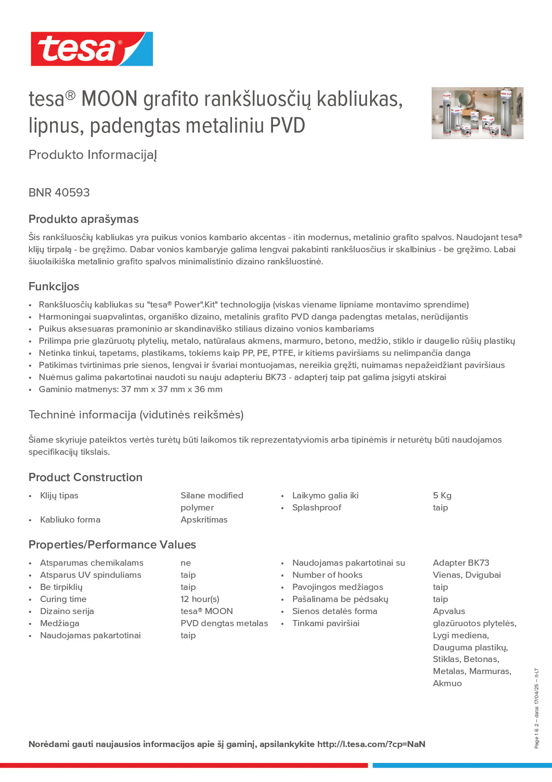 Product information_tesa® 40593_lt-LT