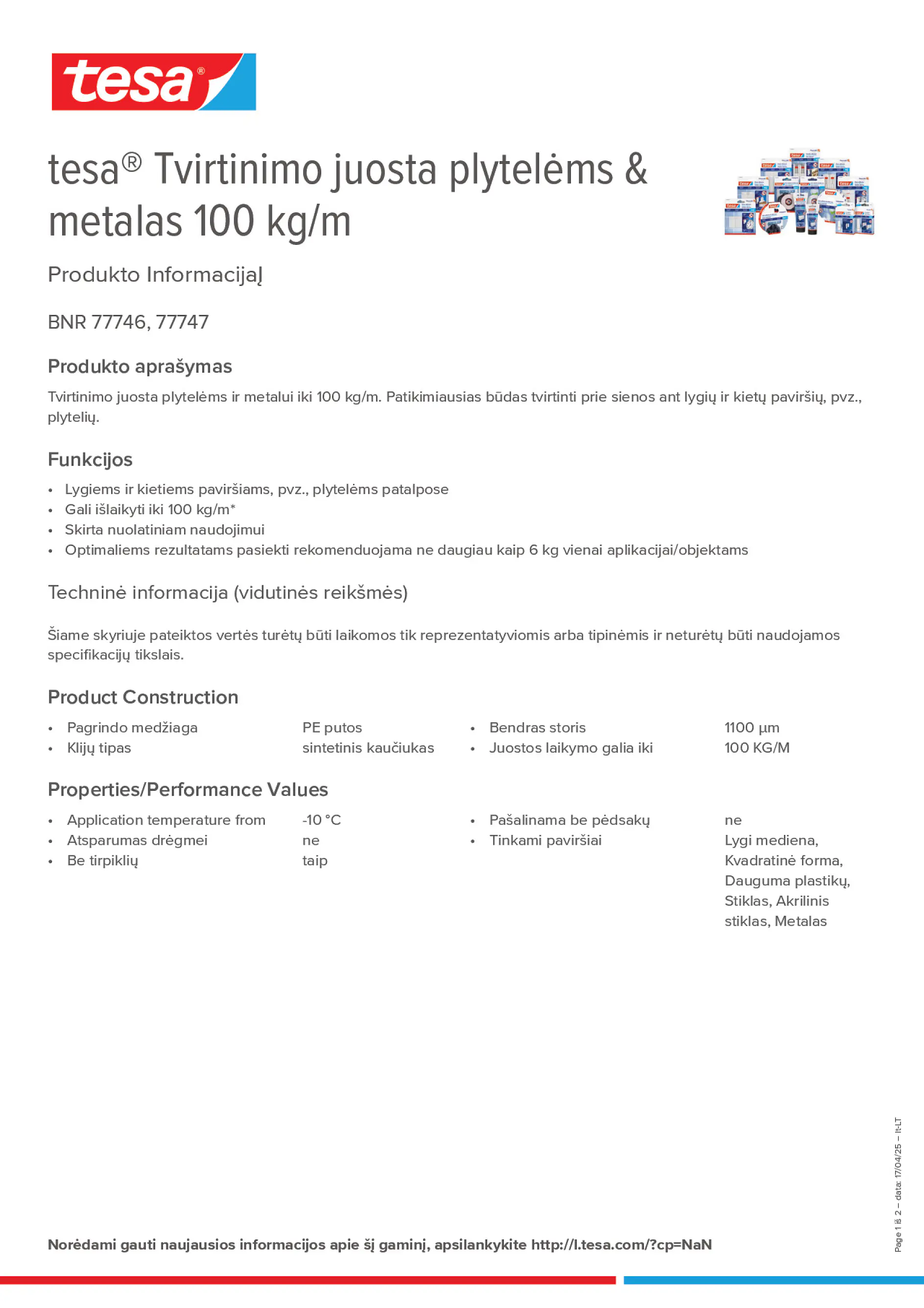 Product information_tesa® 77746_lt-LT