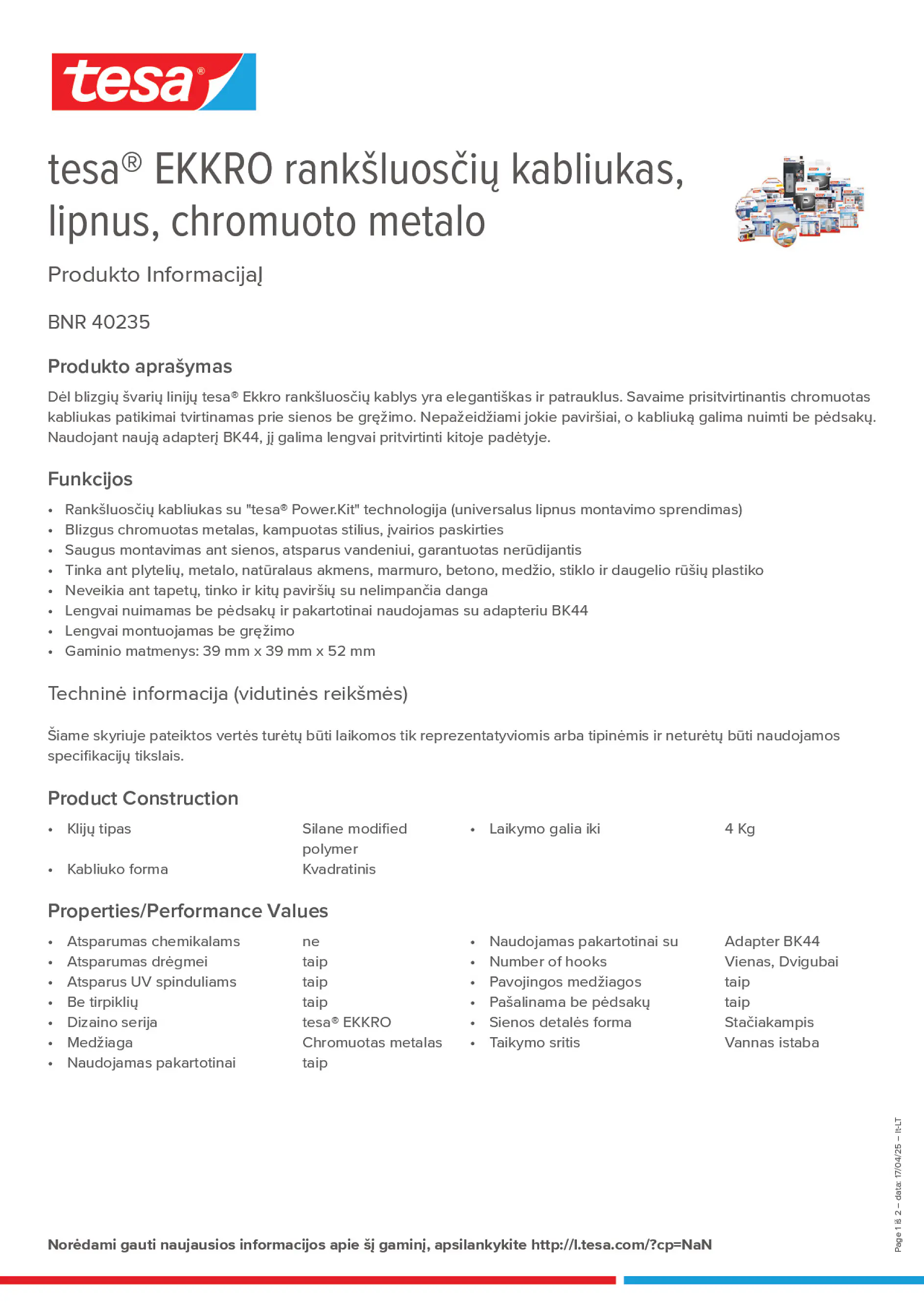 Product information_tesa® 40235_lt-LT