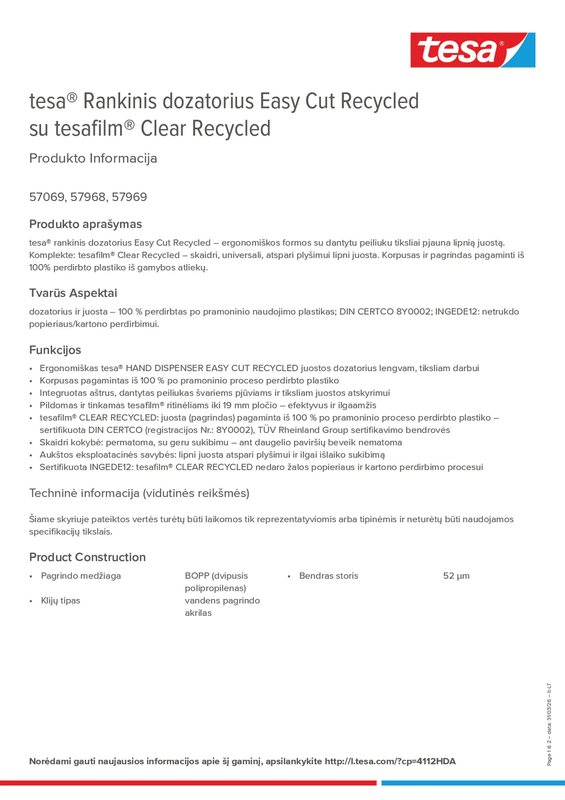 Product information_tesa® 4112HDA_lt-LT