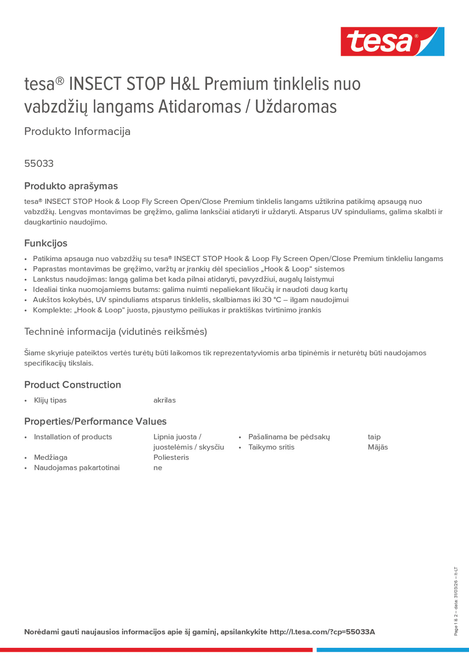Product information_tesa® 55033A_lt-LT