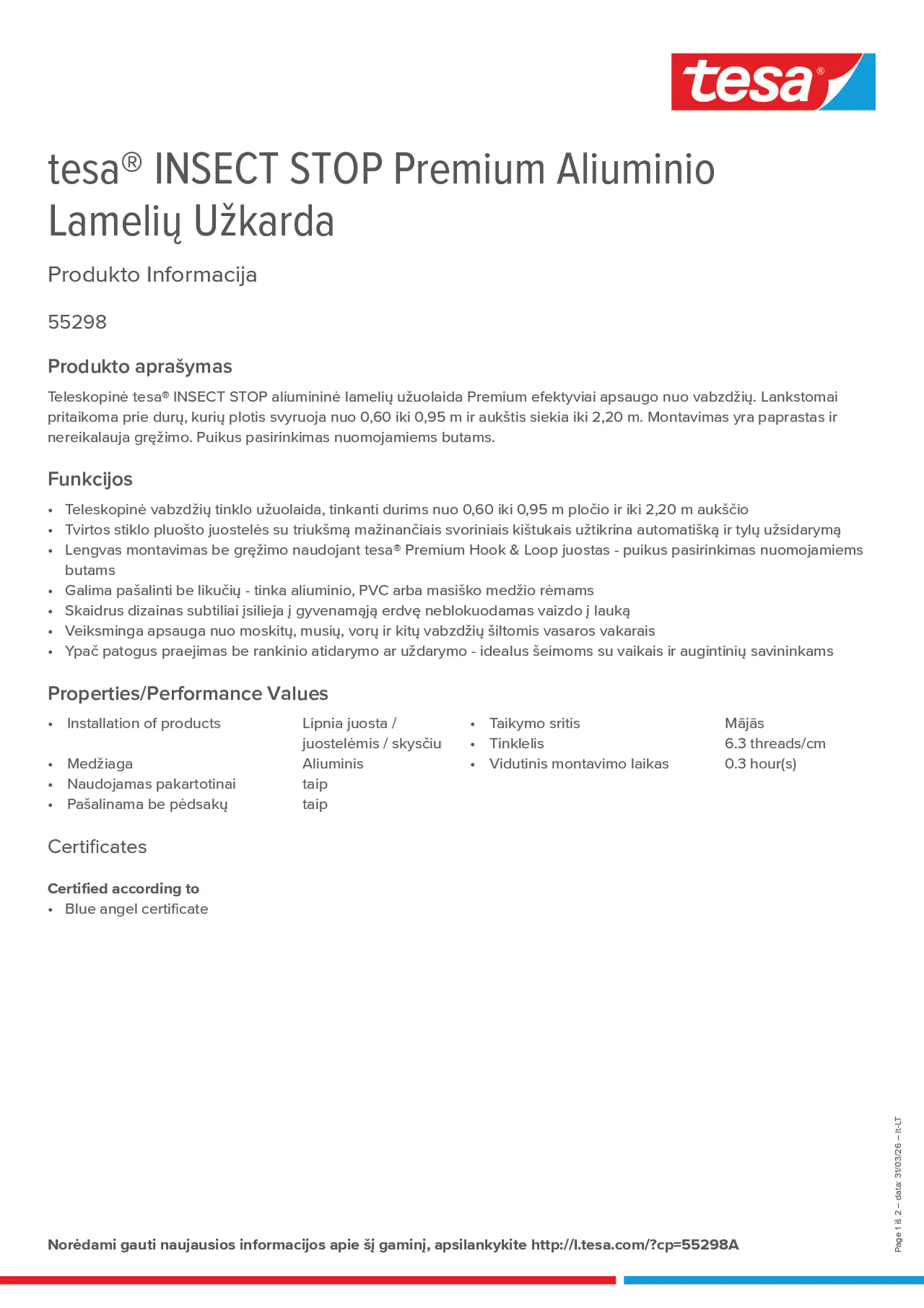 Product information_tesa® 55298A_lt-LT