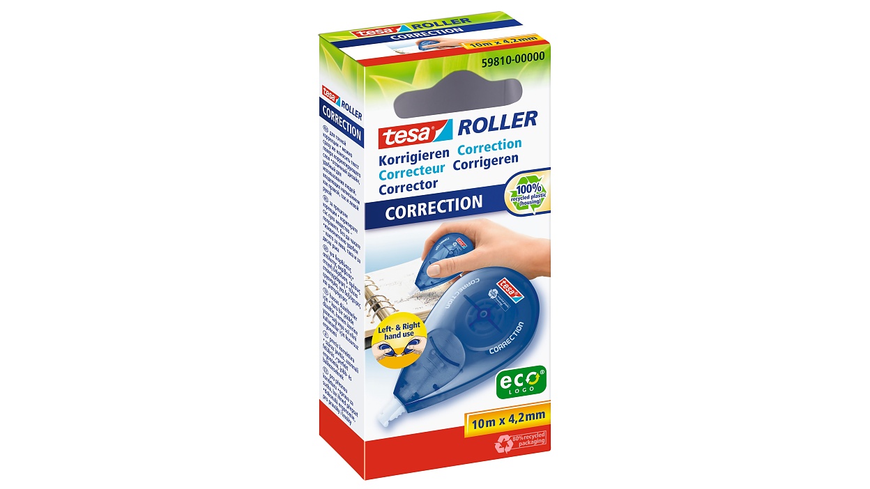 [en-en] tesa Roller correction ecoLogo disposable