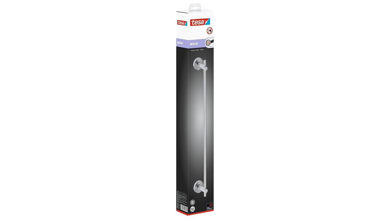 [en-en] tesa Moon Bath Towel Rod Single