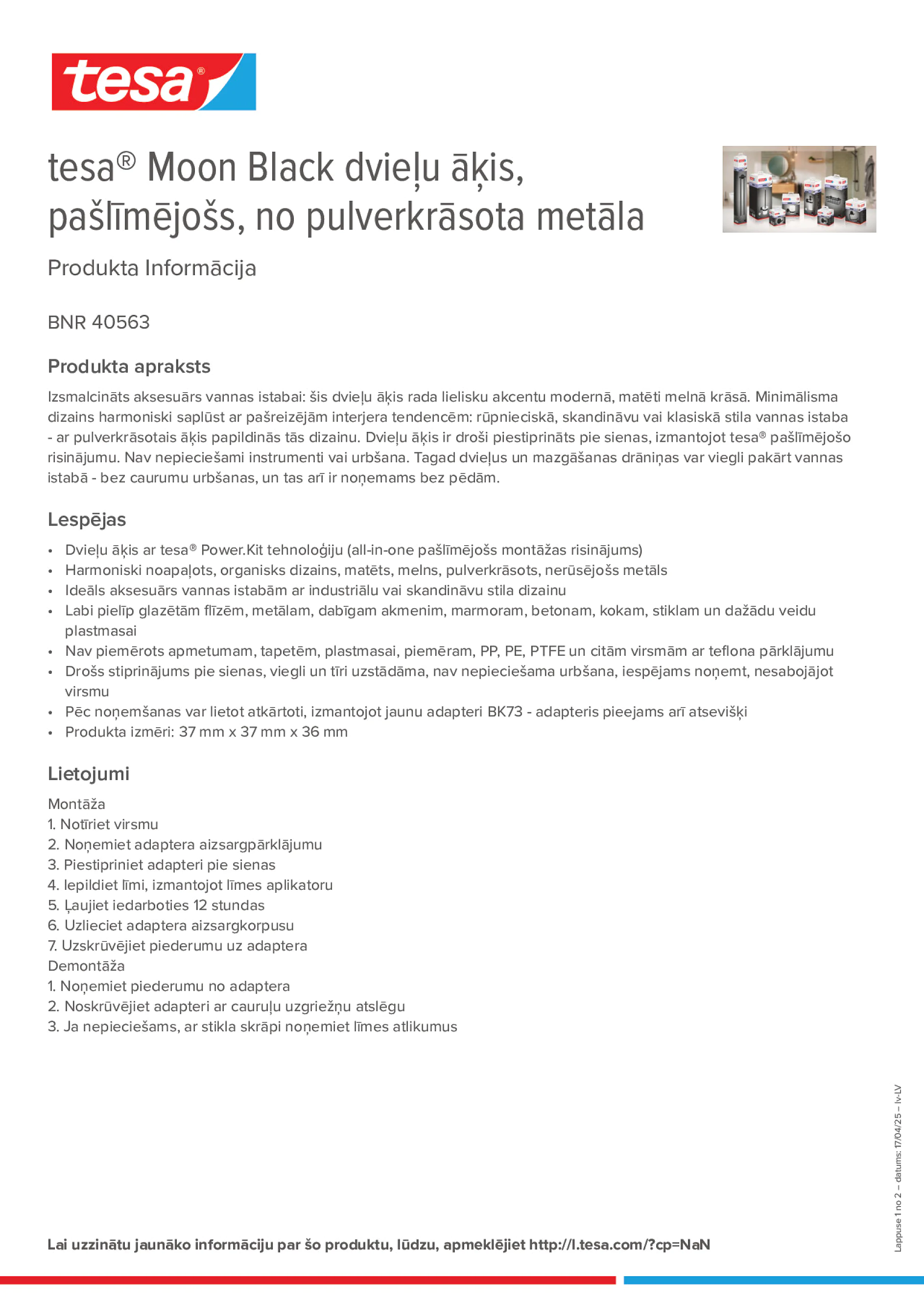 Product information_tesa® 40563_lv-LV