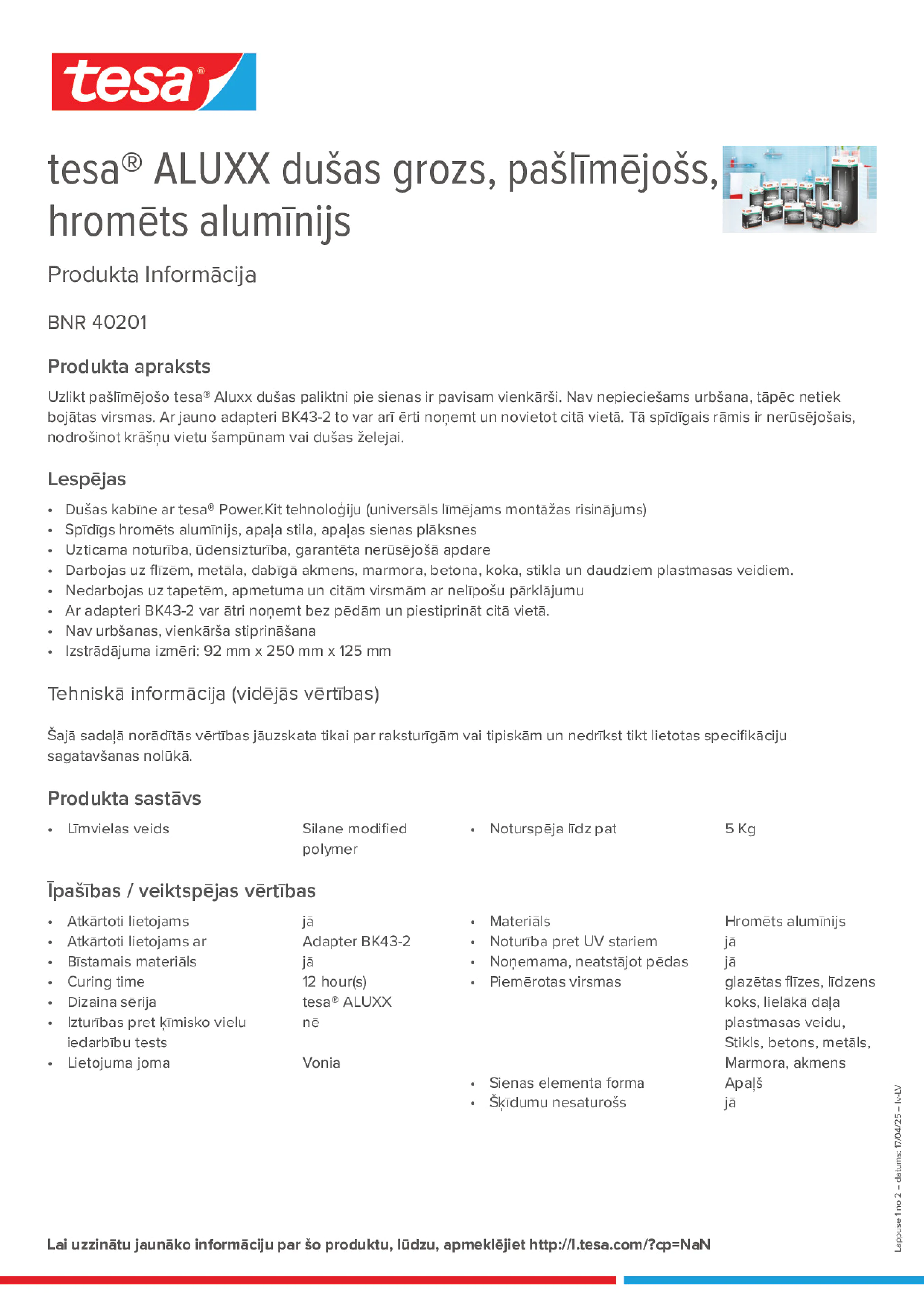 Product information_tesa® 40201_lv-LV