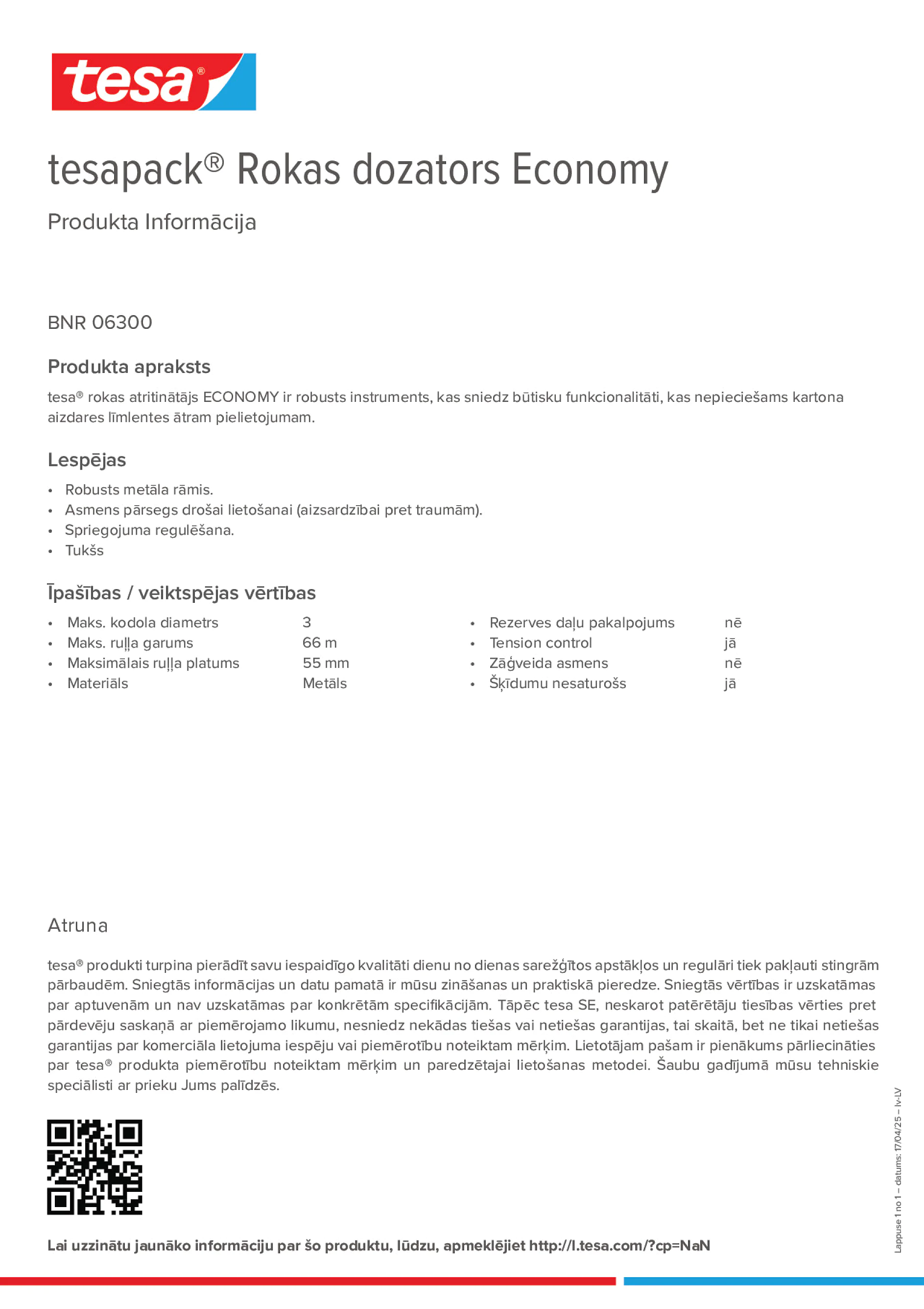 Product information_tesapack® 06300_lv-LV