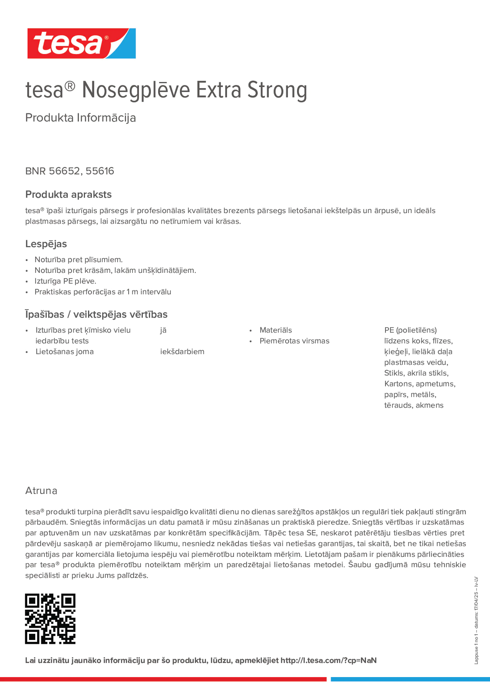 Product information_tesa® 55616_lv-LV