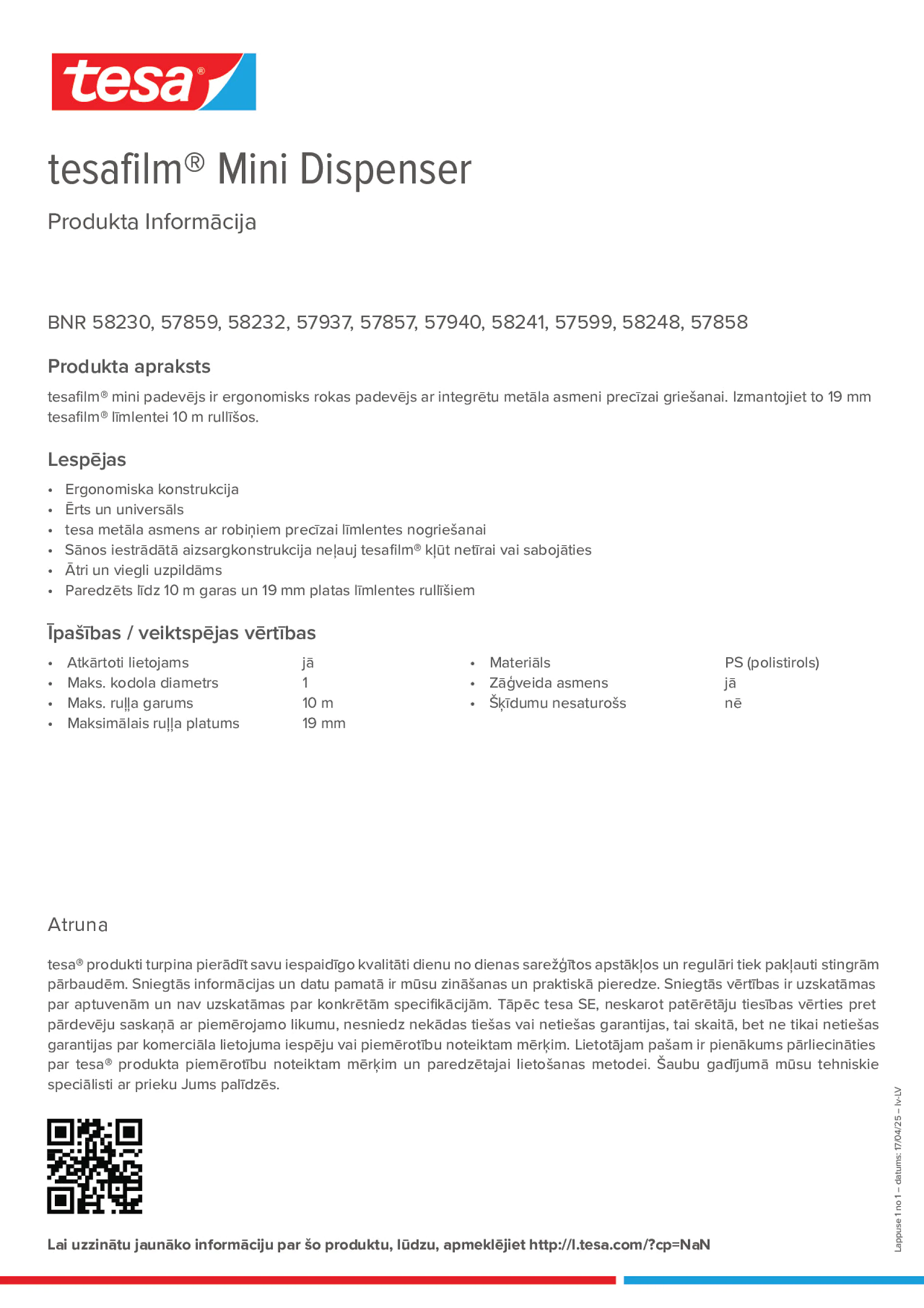 Product information_tesafilm® 57599_lv-LV