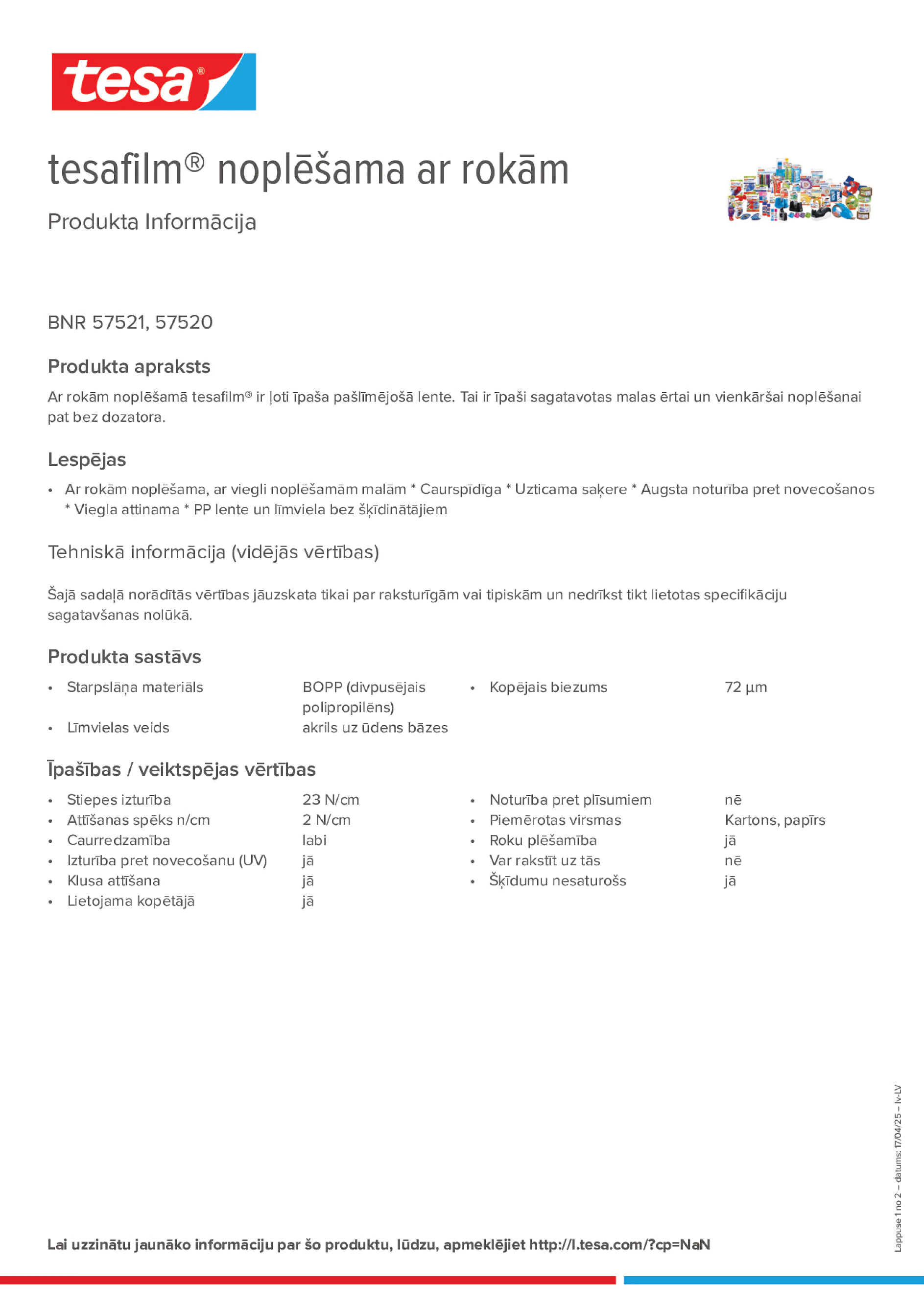 Product information_tesafilm® 57520_lv-LV
