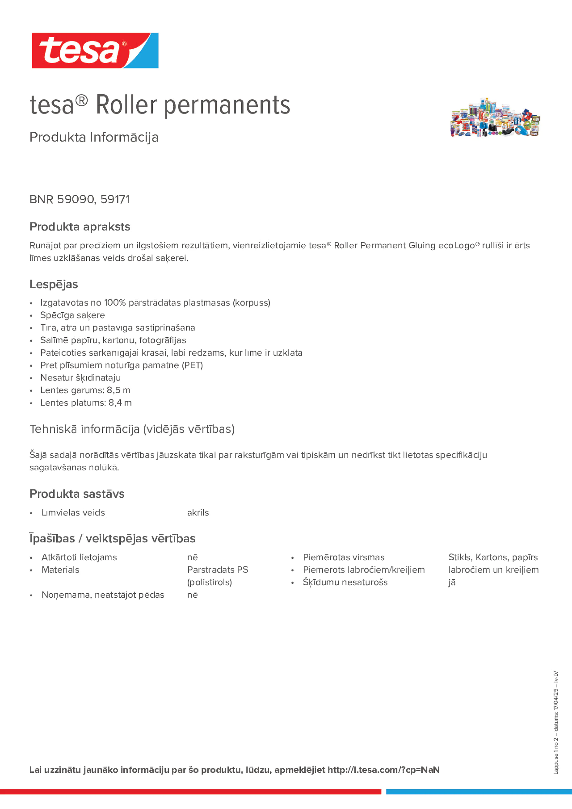 Product information_tesa® 59090_lv-LV