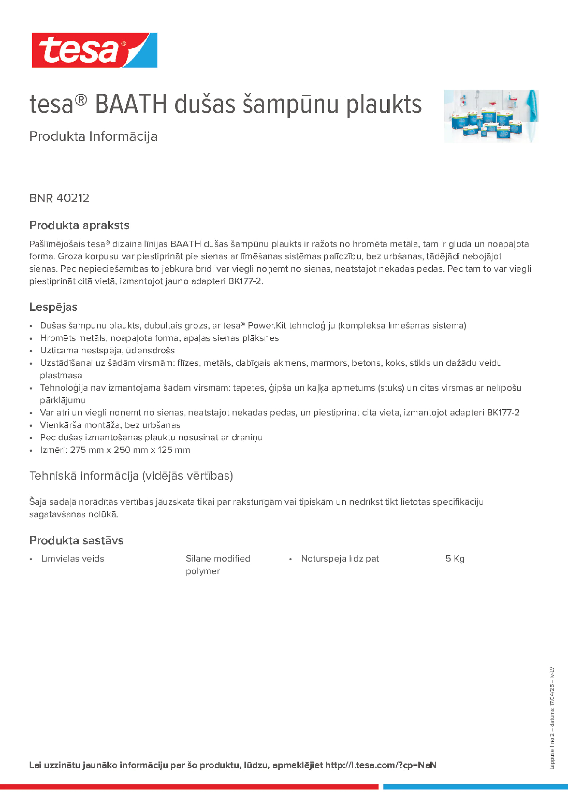 Product information_tesa® 40212_lv-LV