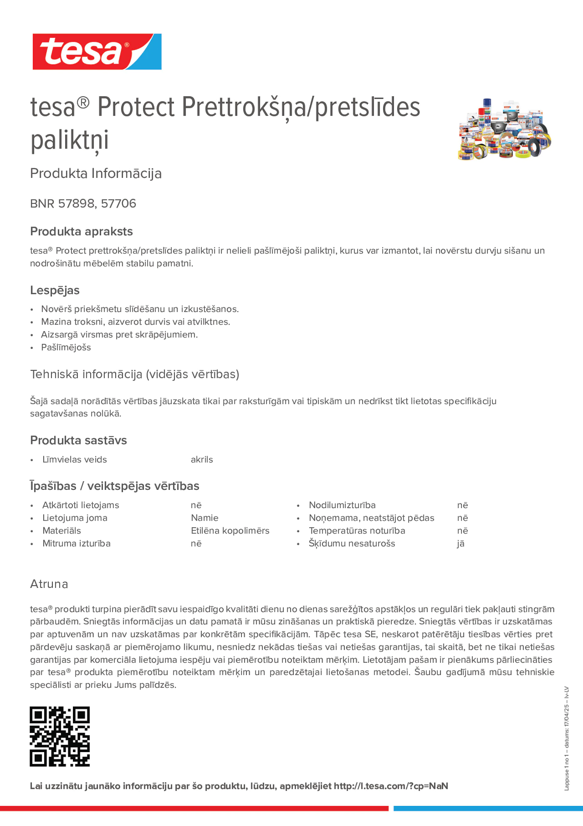 Product information_tesa® Protect 57706_lv-LV