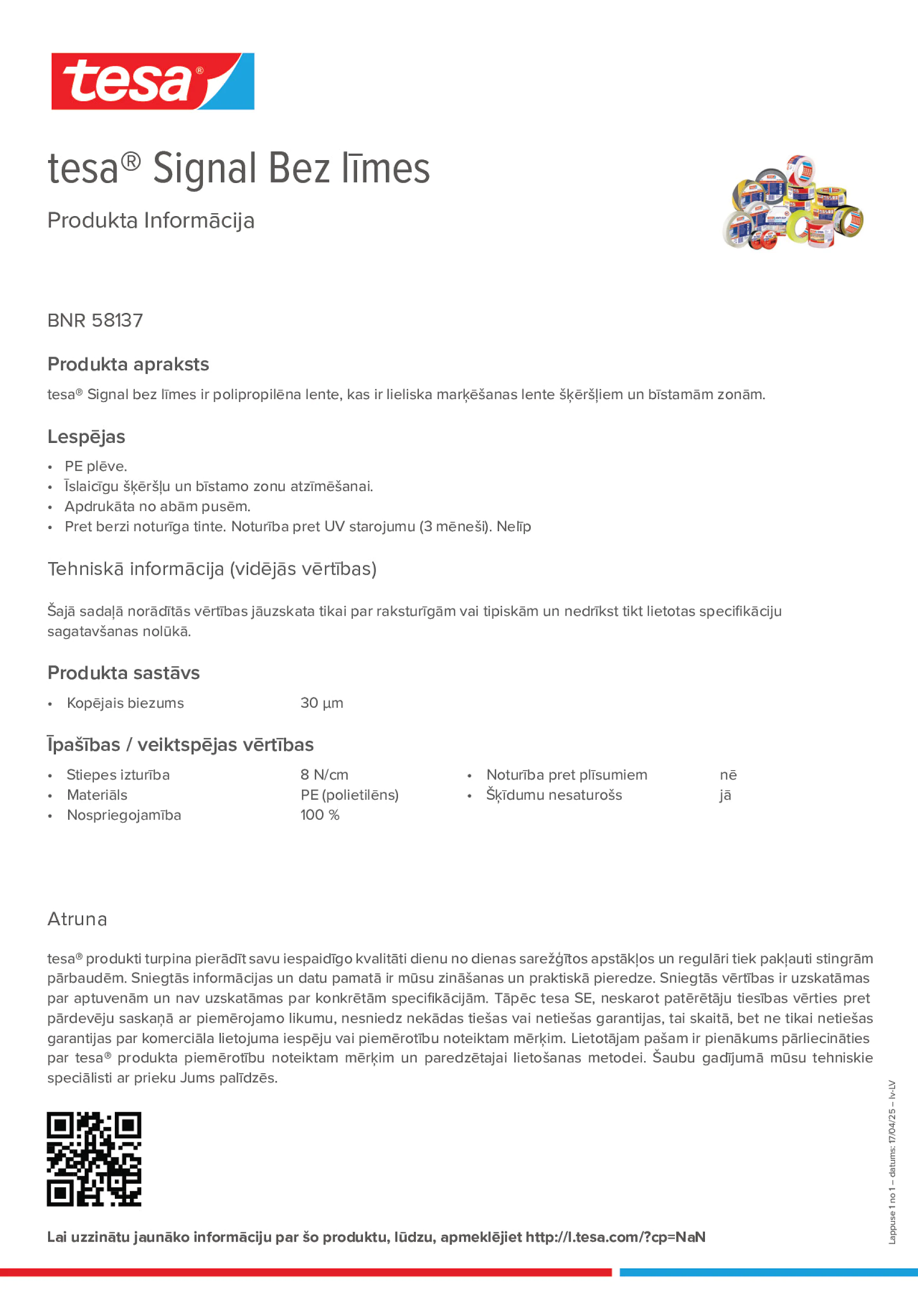 Product information_tesa® 58137_lv-LV