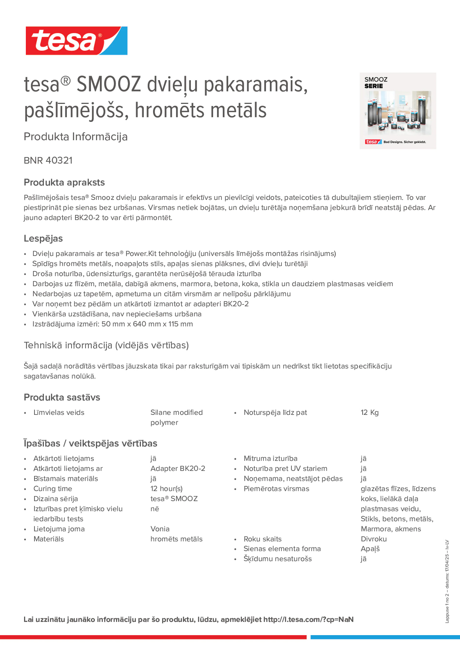 Product information_tesa® 40321_lv-LV