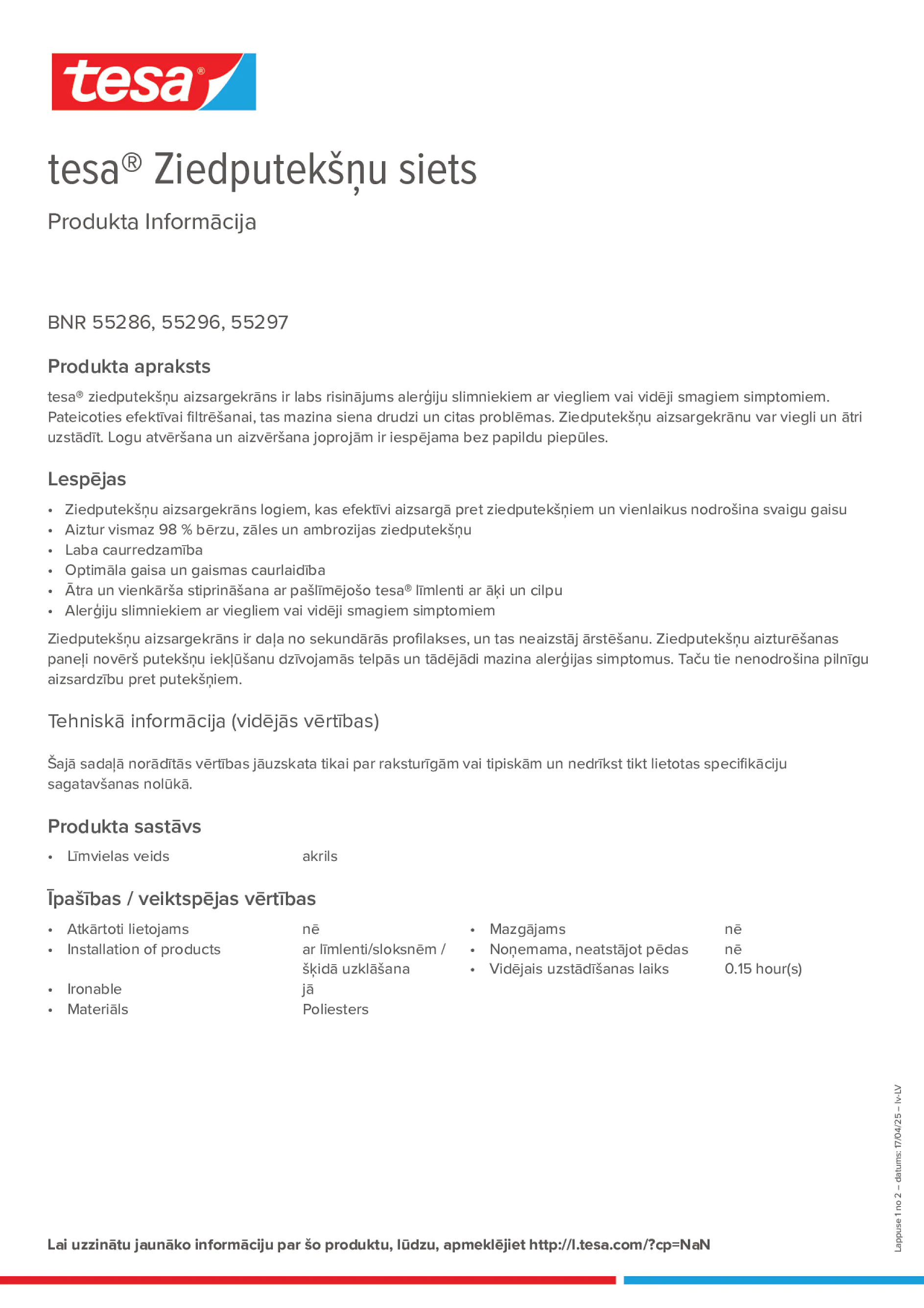 Product information_tesa® 55286_lv-LV