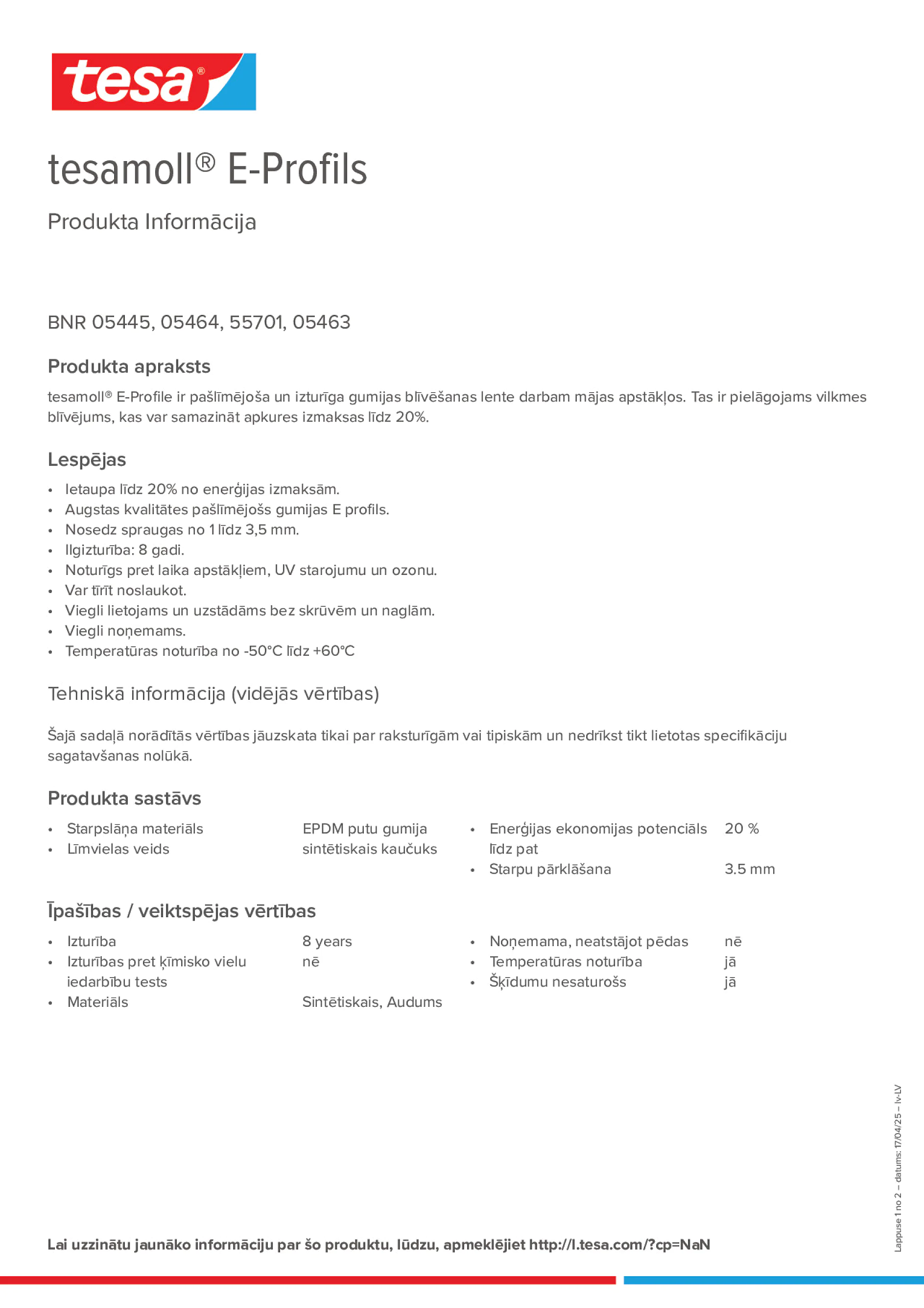 Product information_tesamoll® 5499_lv-LV
