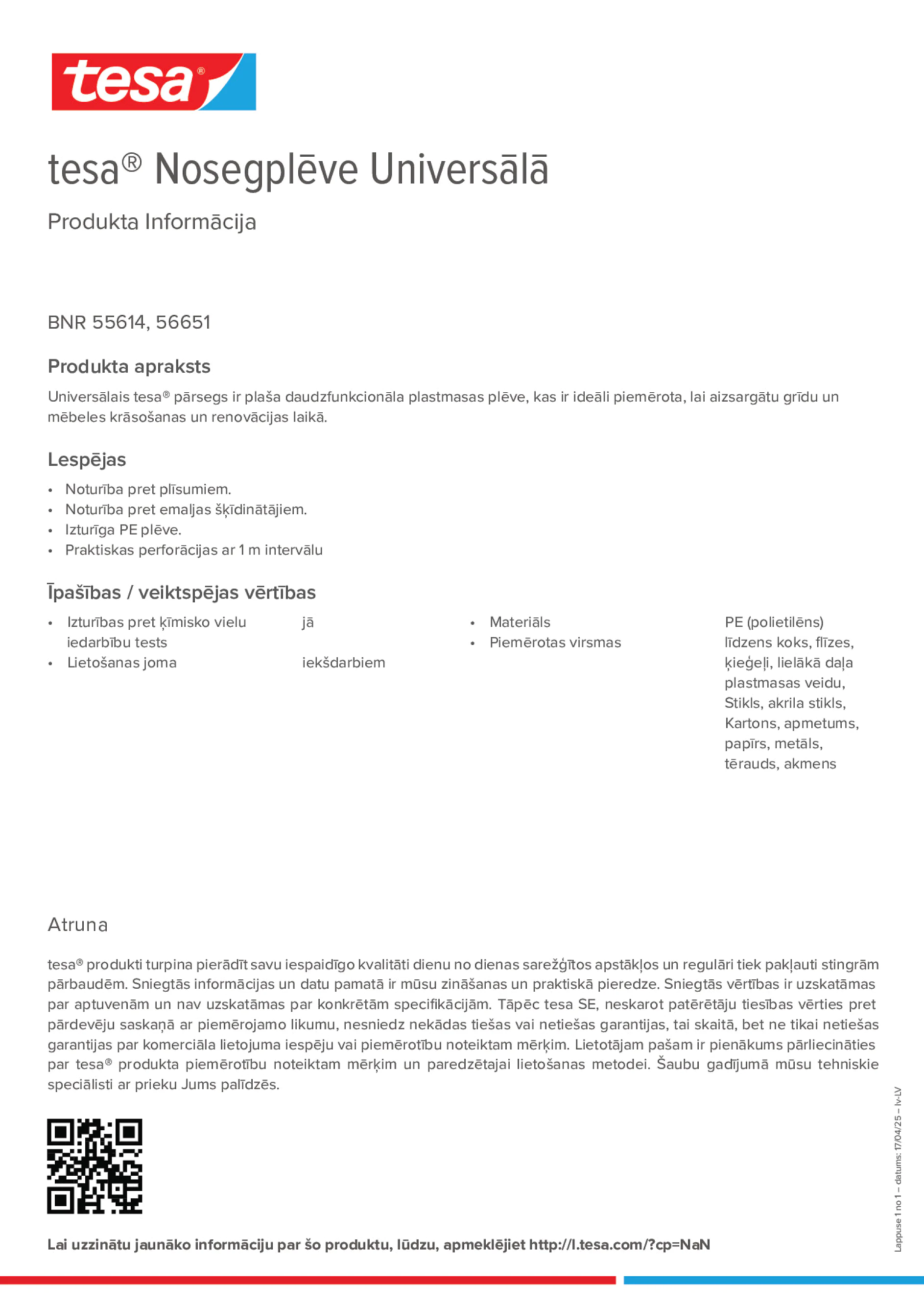Product information_tesa® 55614_lv-LV
