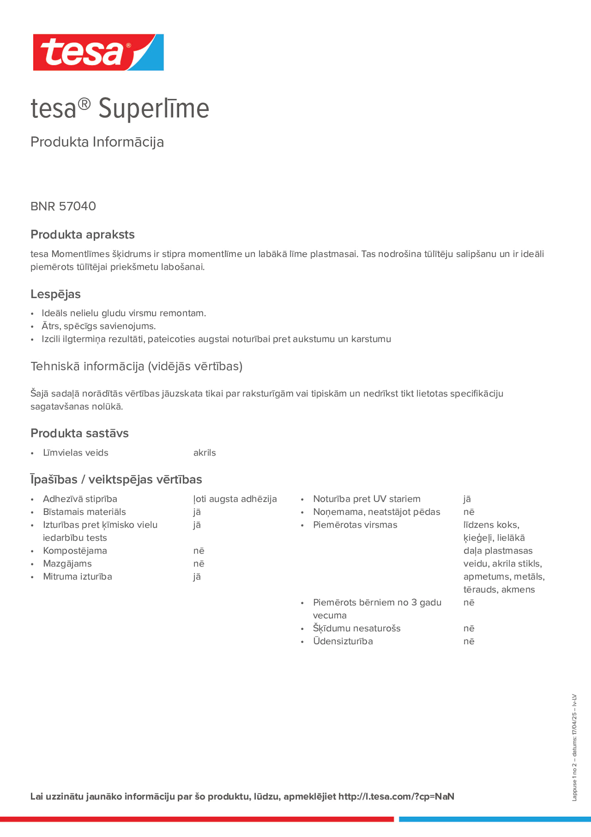 Product information_tesa® 57040_lv-LV
