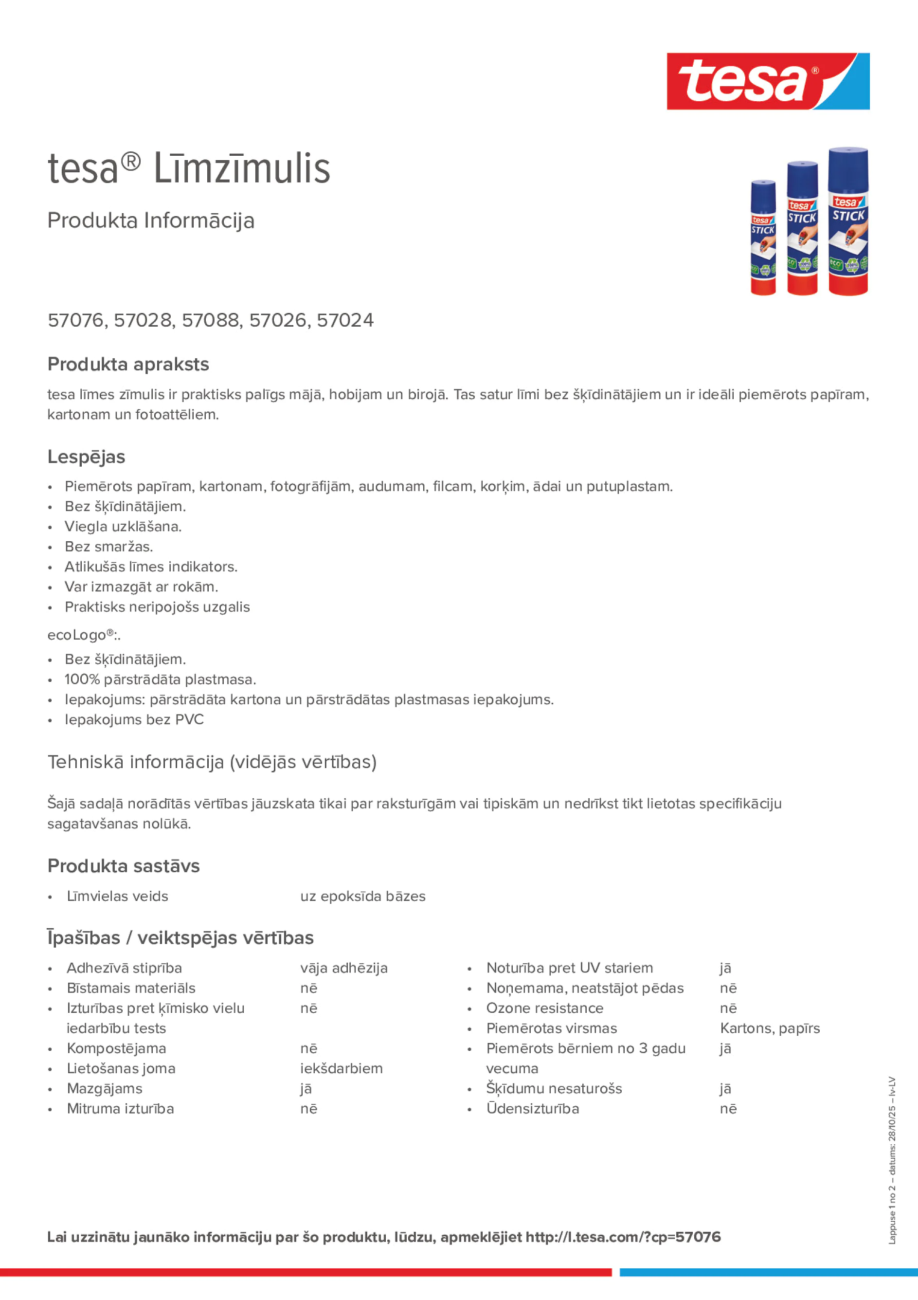 Product information_tesa® 57028_lv-LV