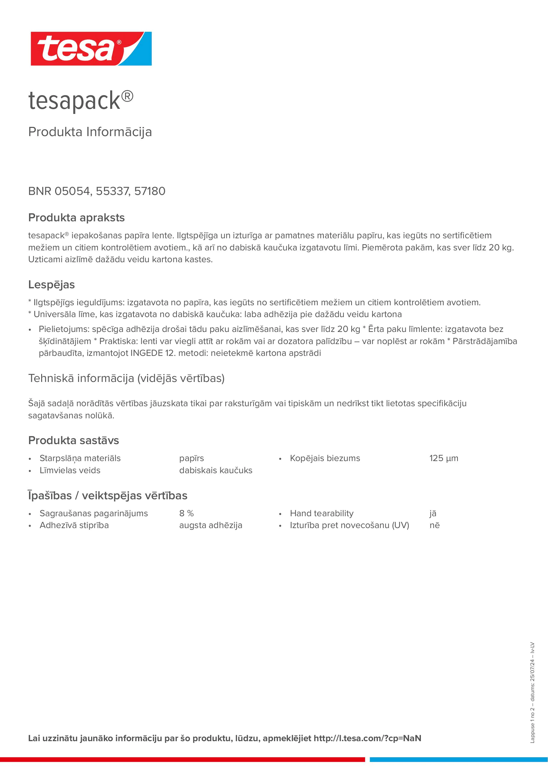 Product information_tesapack® 05054_lv-LV