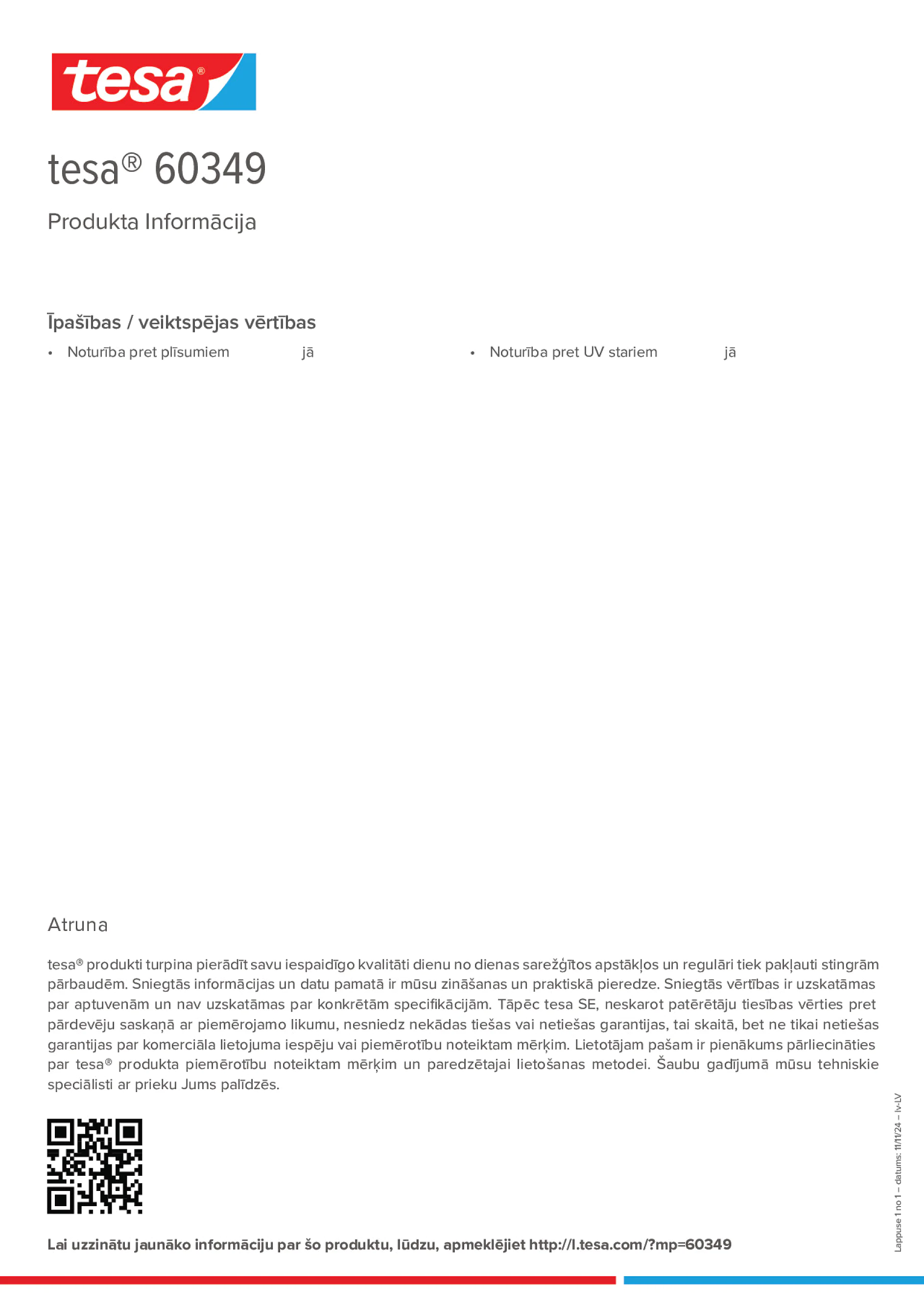 Product information_tesa® 60349_lv-LV