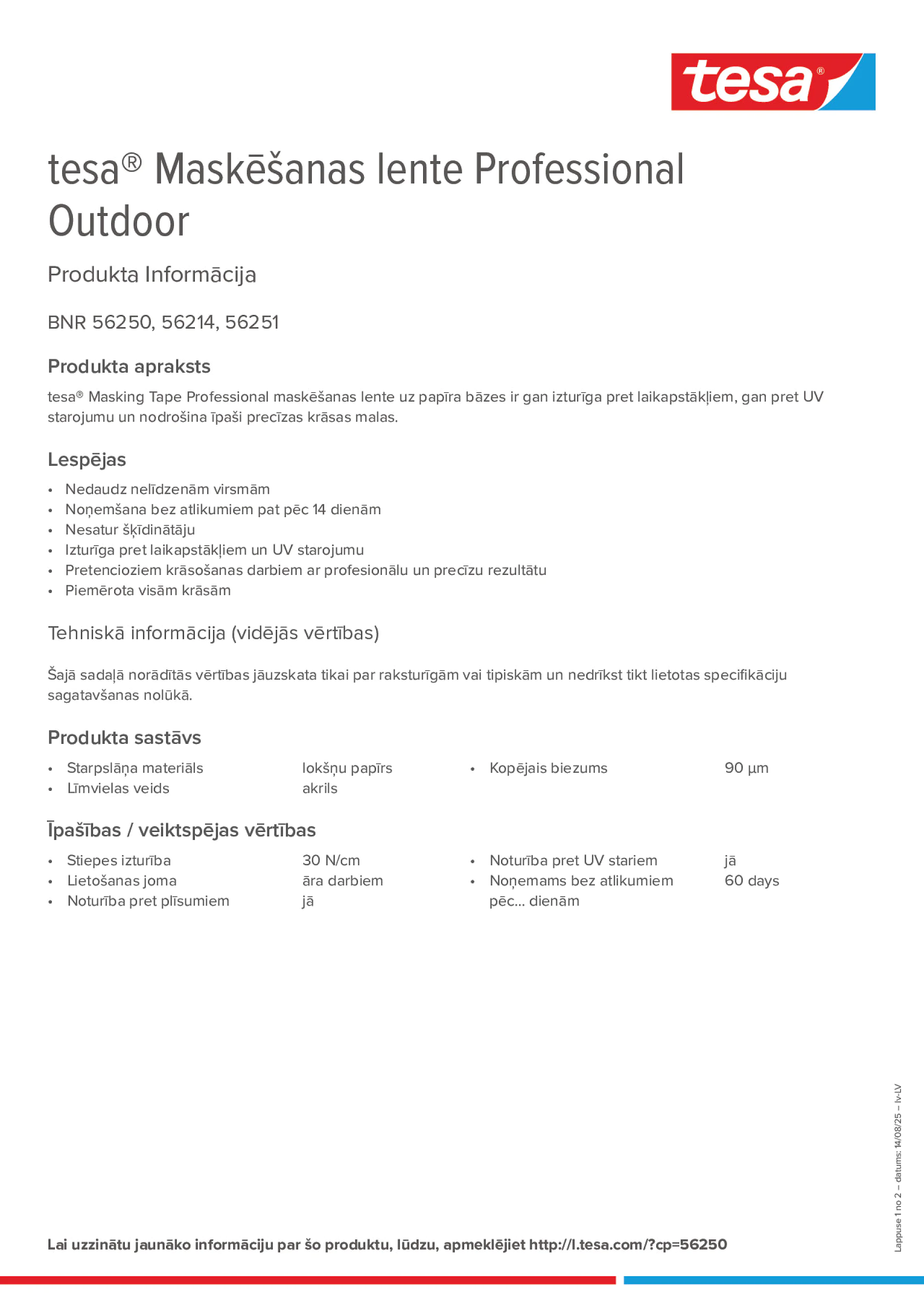 Product information_tesa® 56214_lv-LV