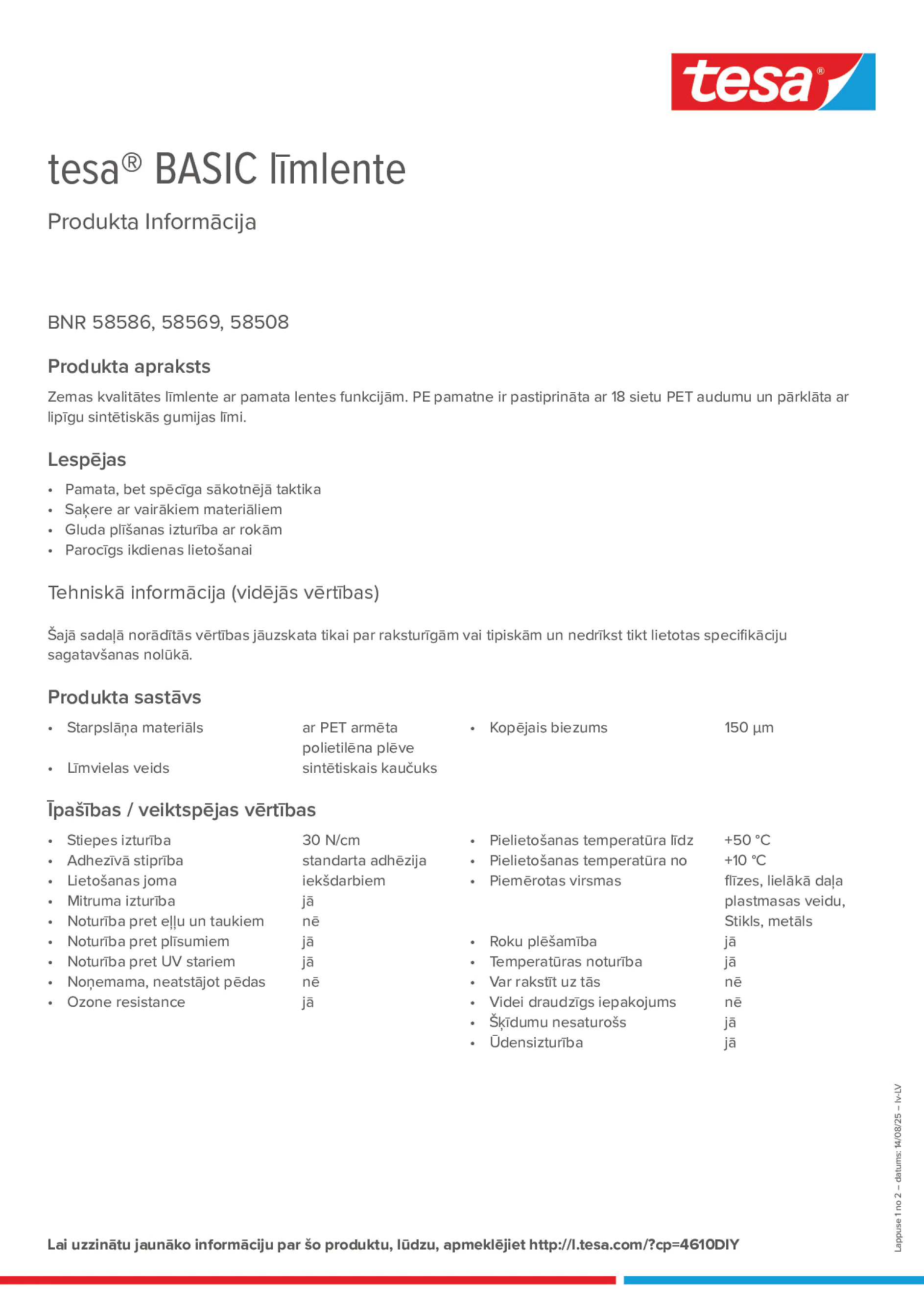 Product information_tesa® 58569_lv-LV