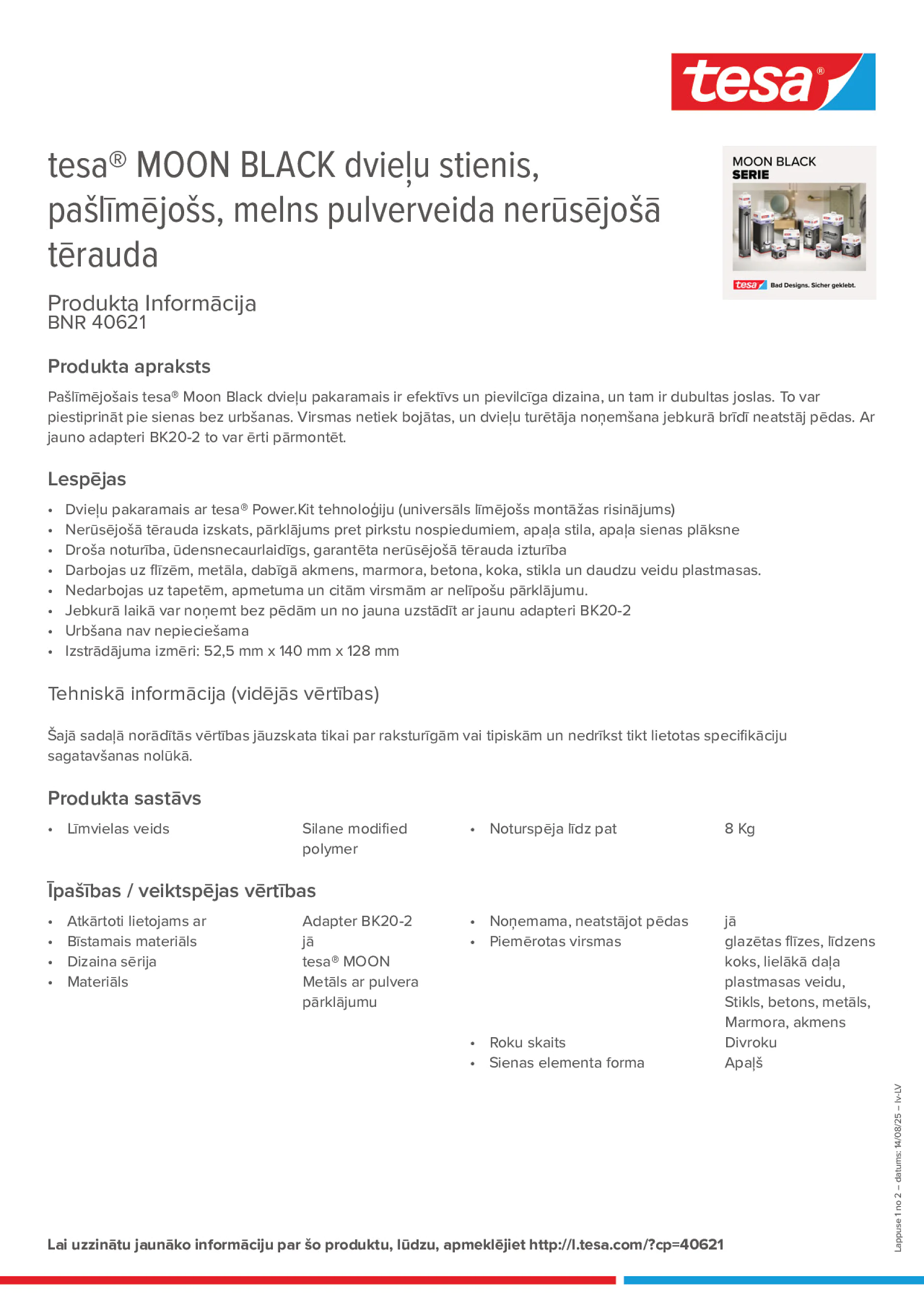 Product information_tesa® 40621_lv-LV