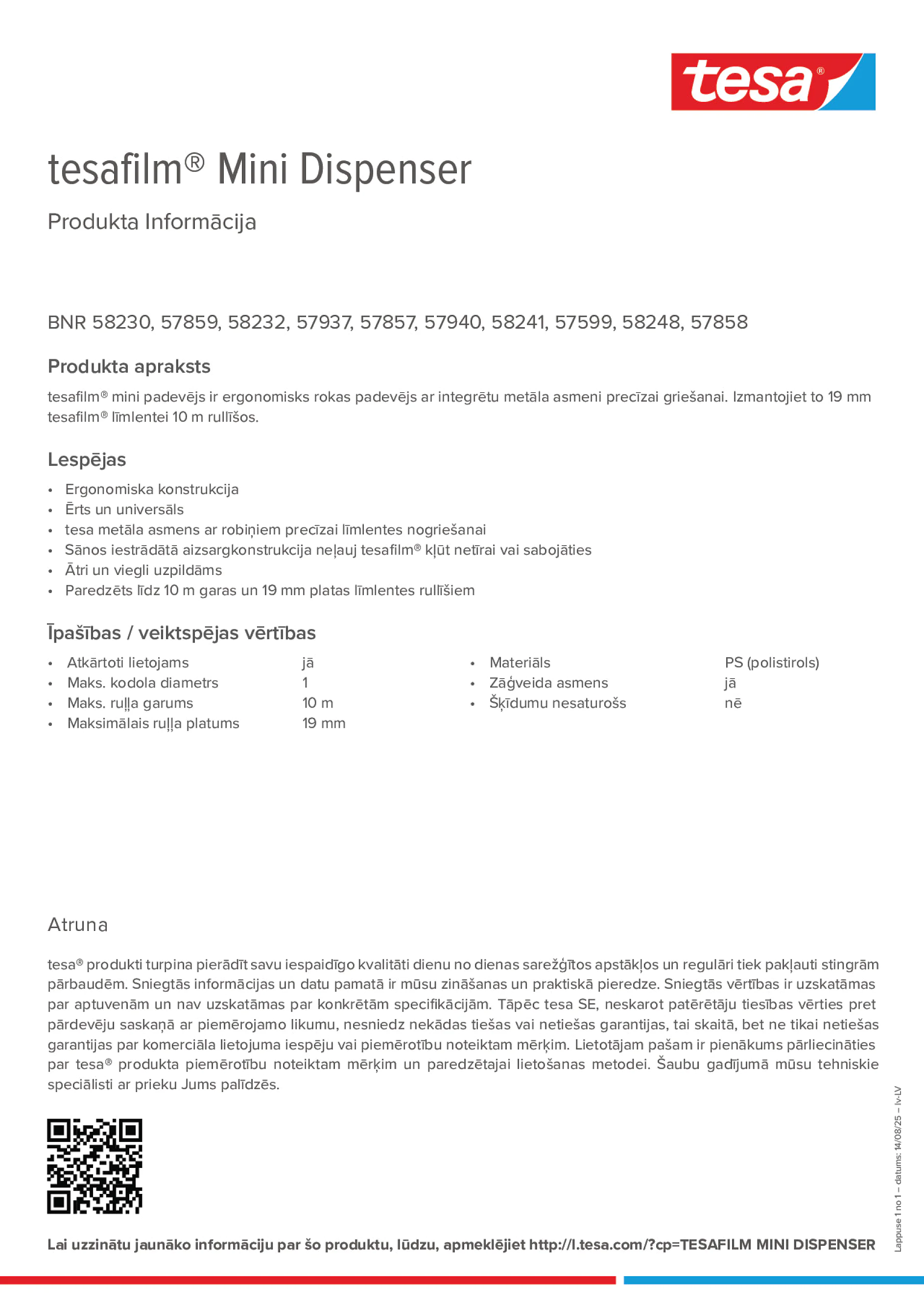 Product information_tesafilm® 57599_lv-LV