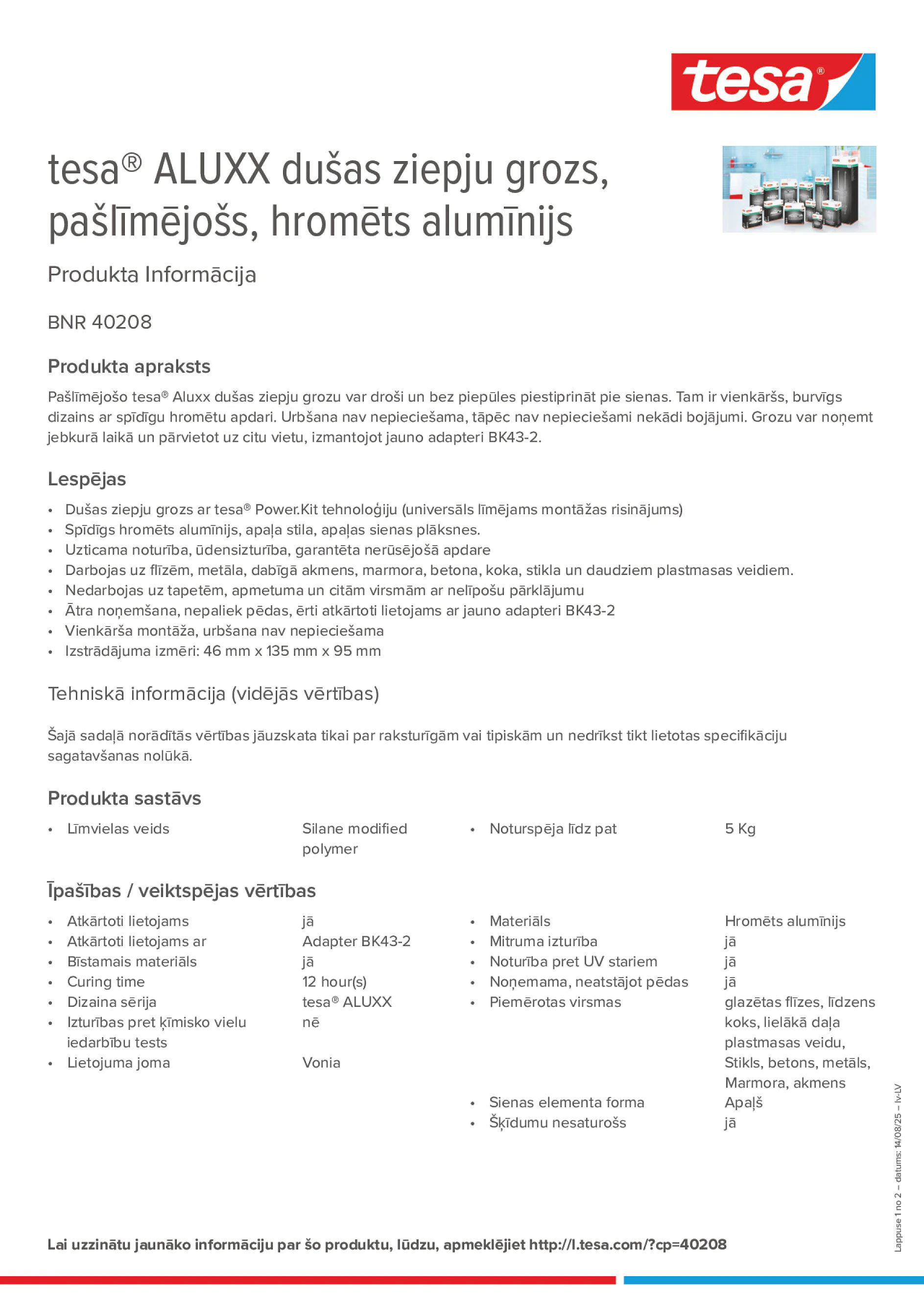 Product information_tesa® 40208_lv-LV