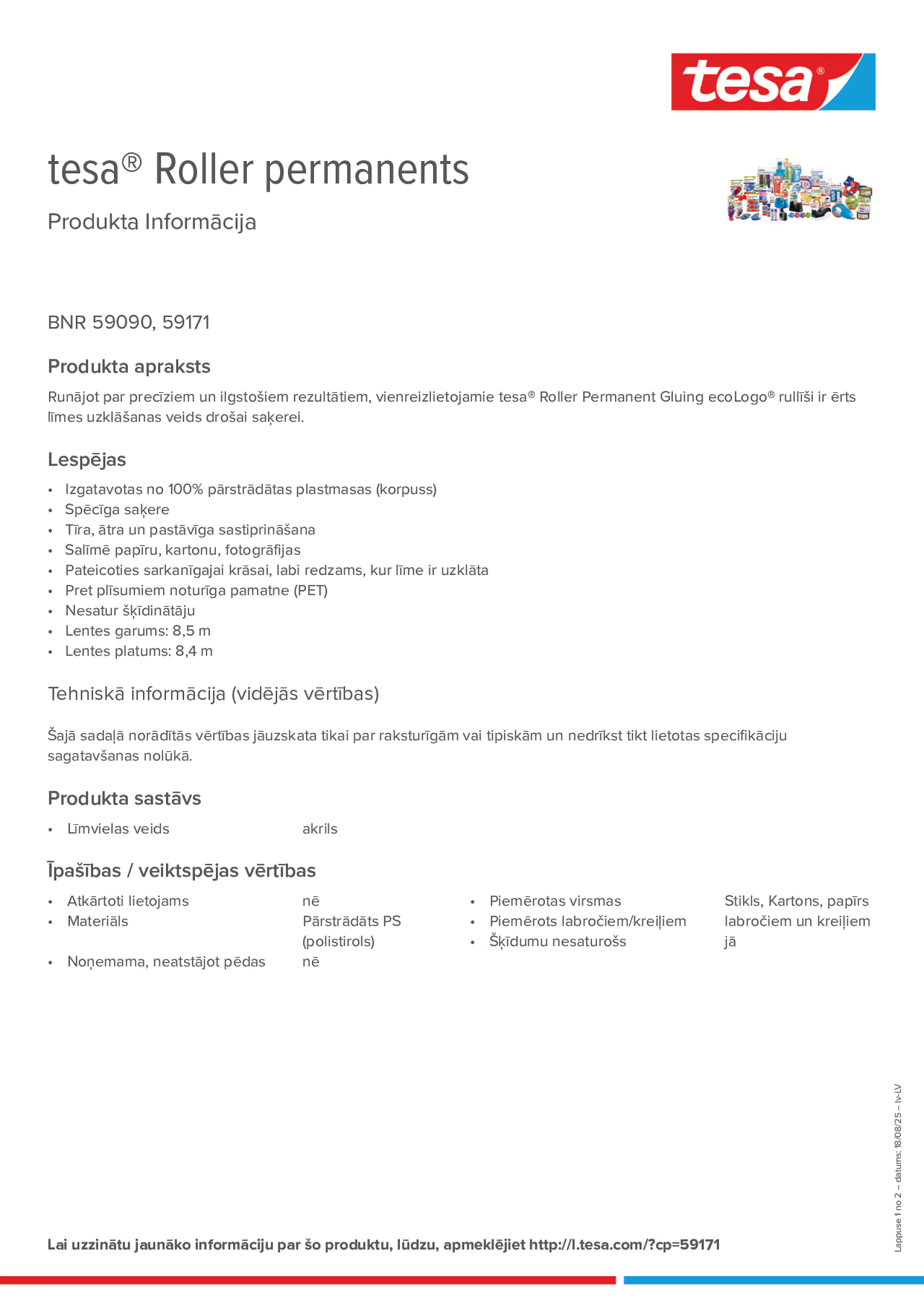 Product information_tesa® 59090_lv-LV