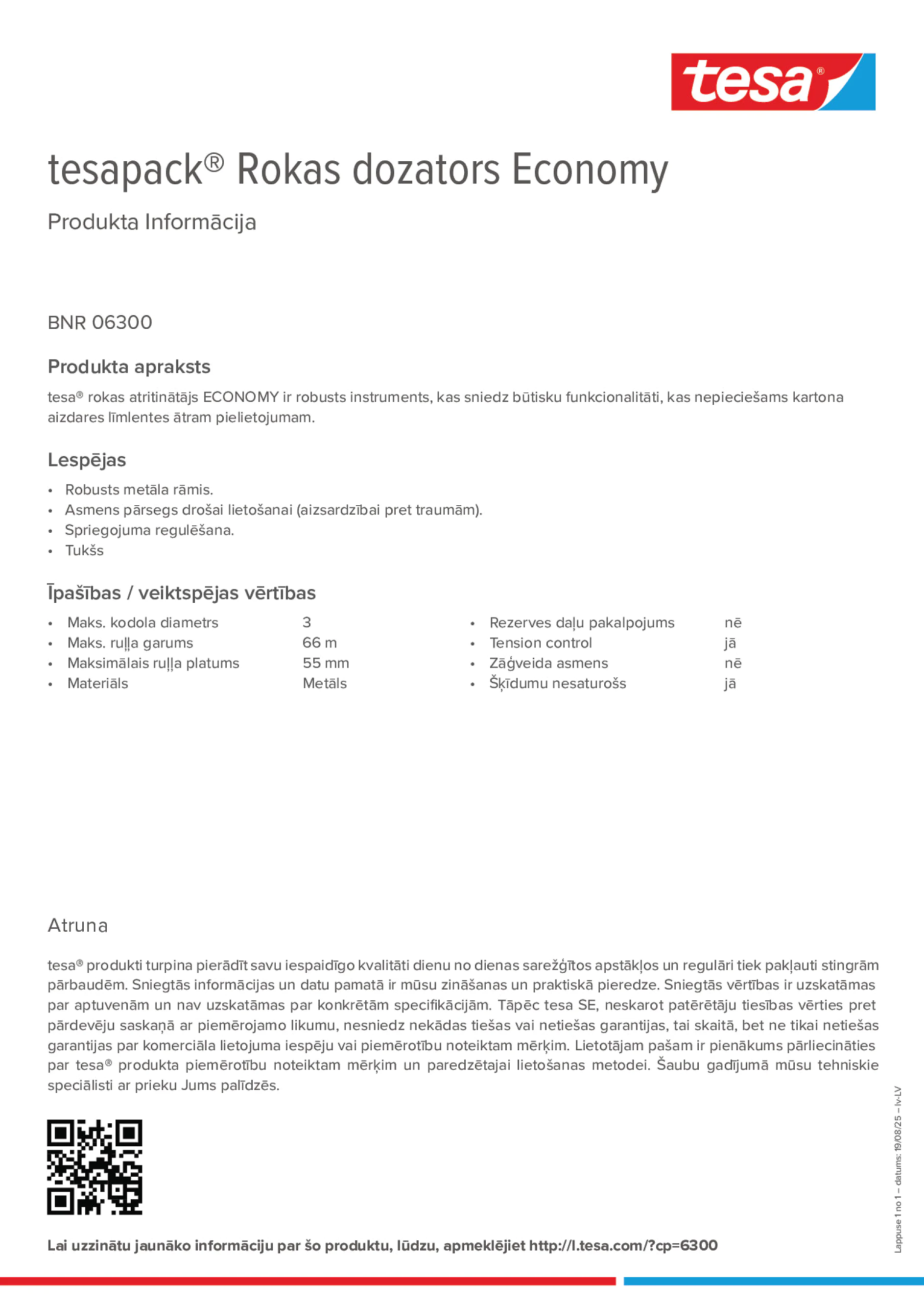 Product information_tesapack® 06300_lv-LV