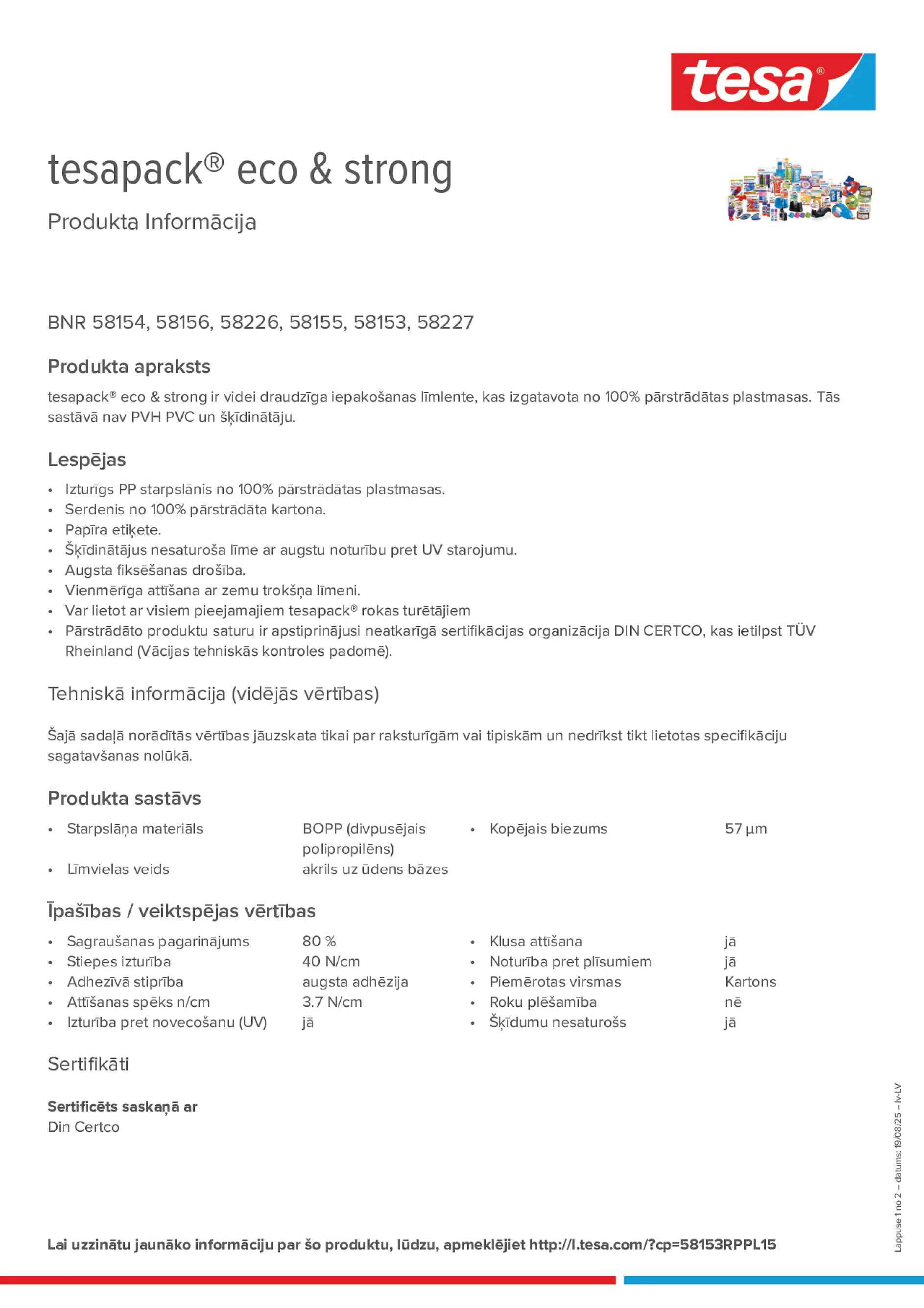 Product information_tesapack® 58154_lv-LV