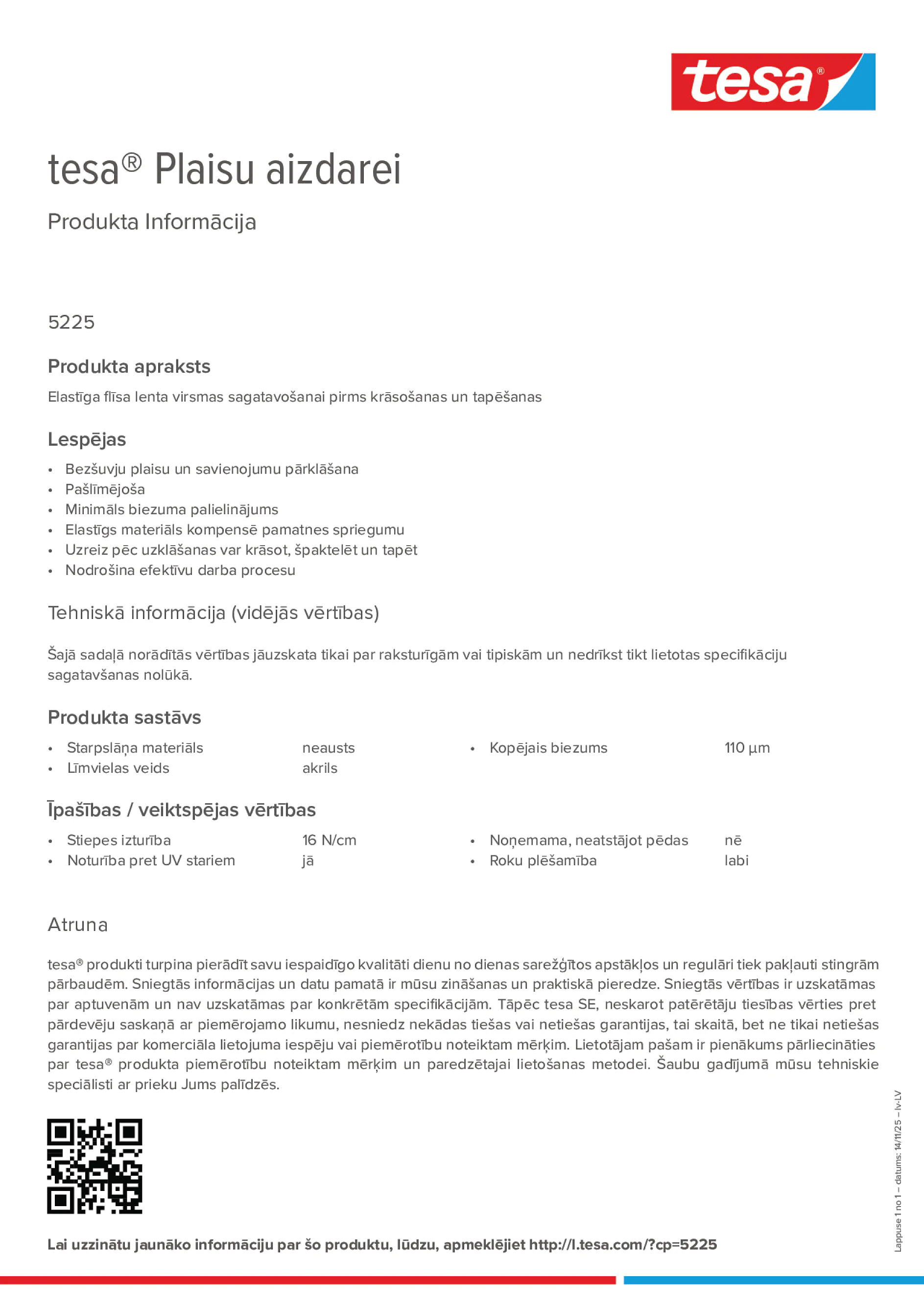 Product information_tesa® 05225_lv-LV