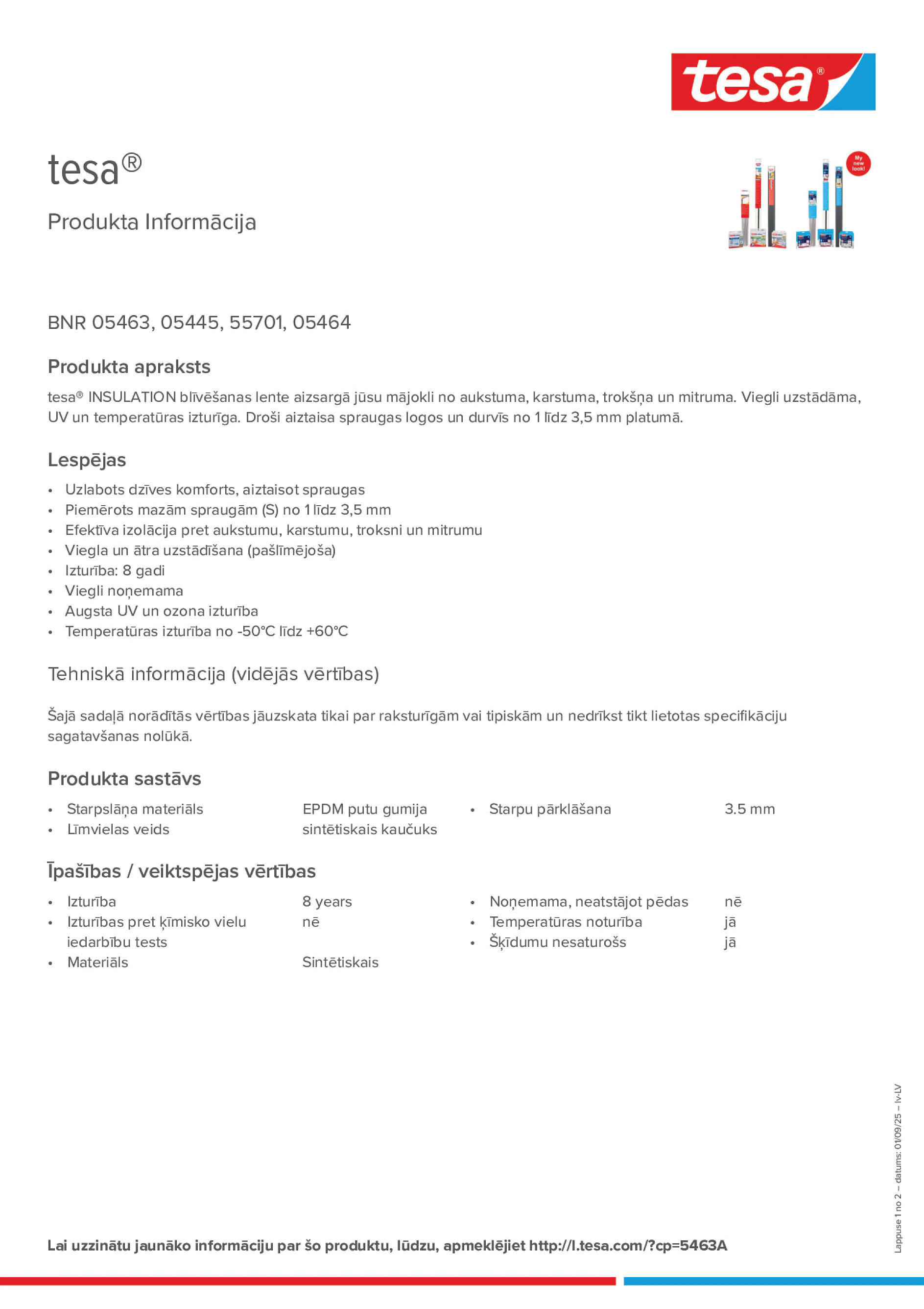 Product information_tesa® 05463_lv-LV