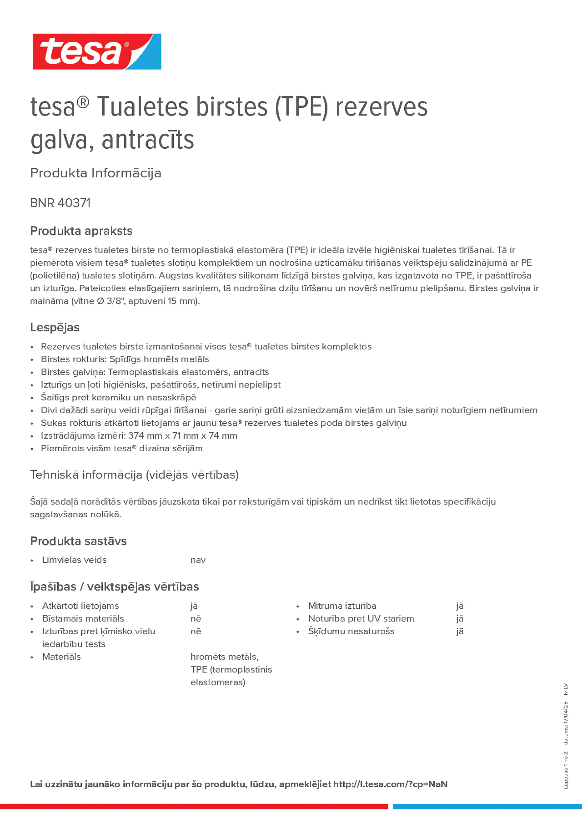Product information_tesa® 40371_lv-LV